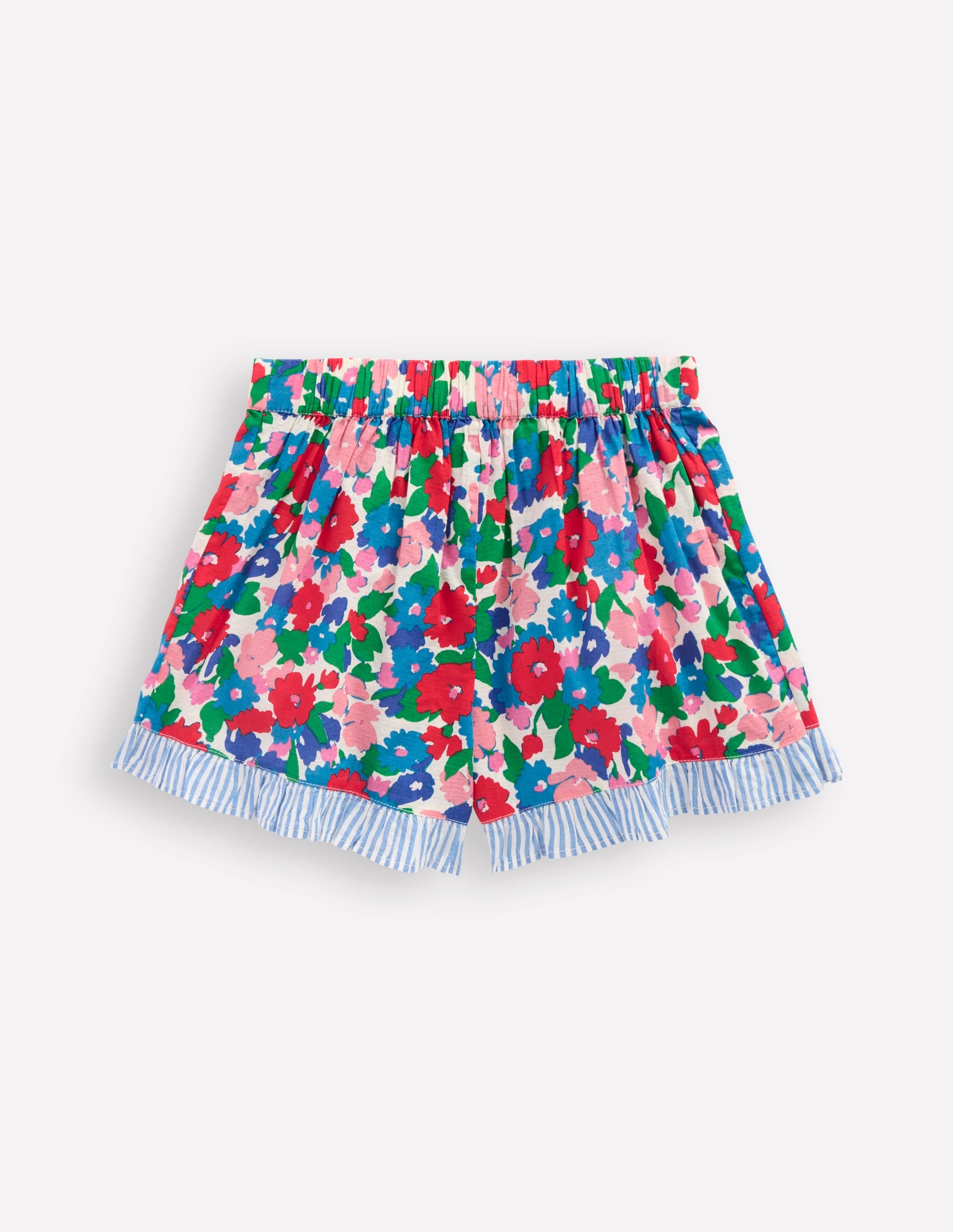 Wrap Frill Skort-Multi Flower Bunch - Image 2
