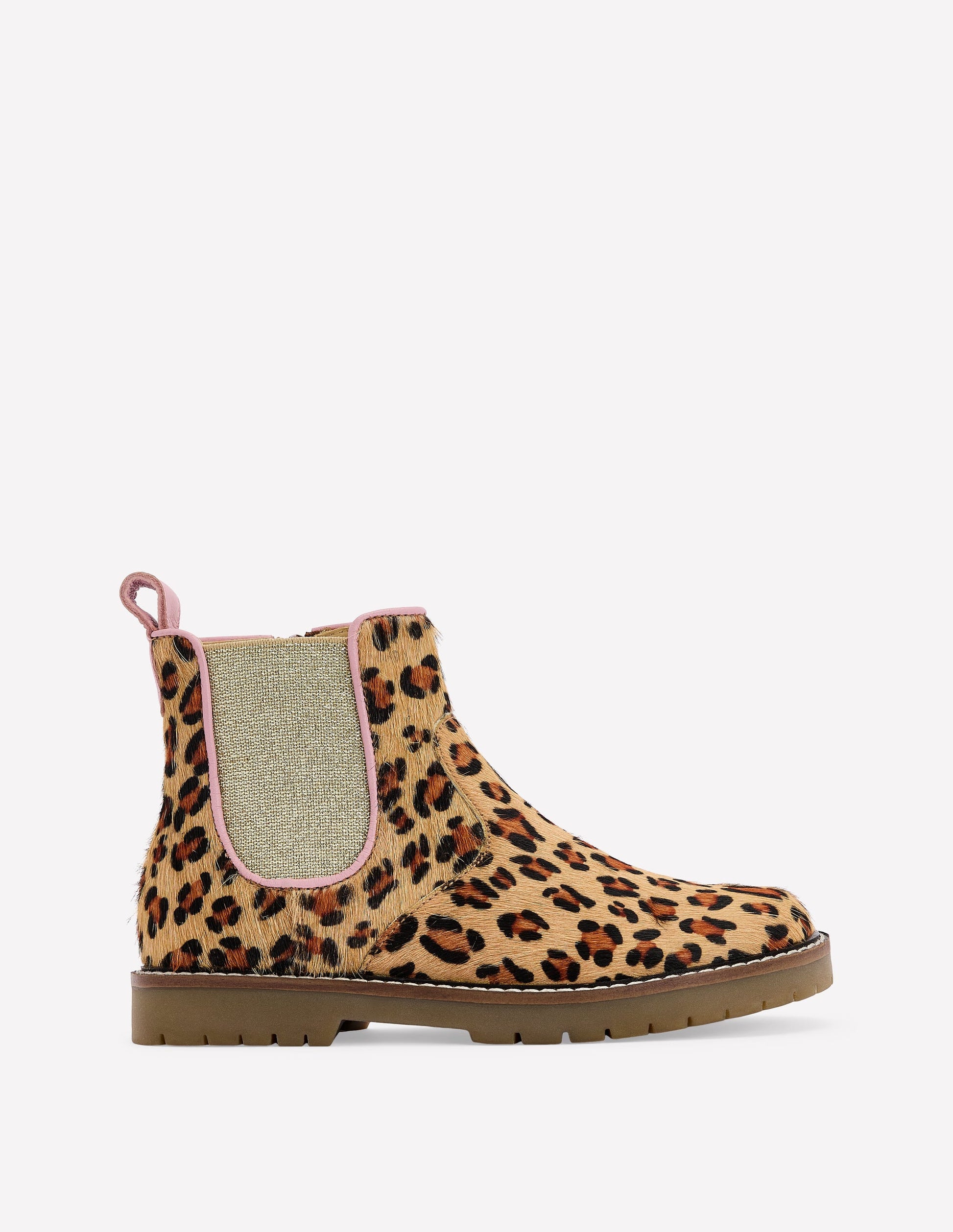 Leather Chelsea Boots-Leopard-1