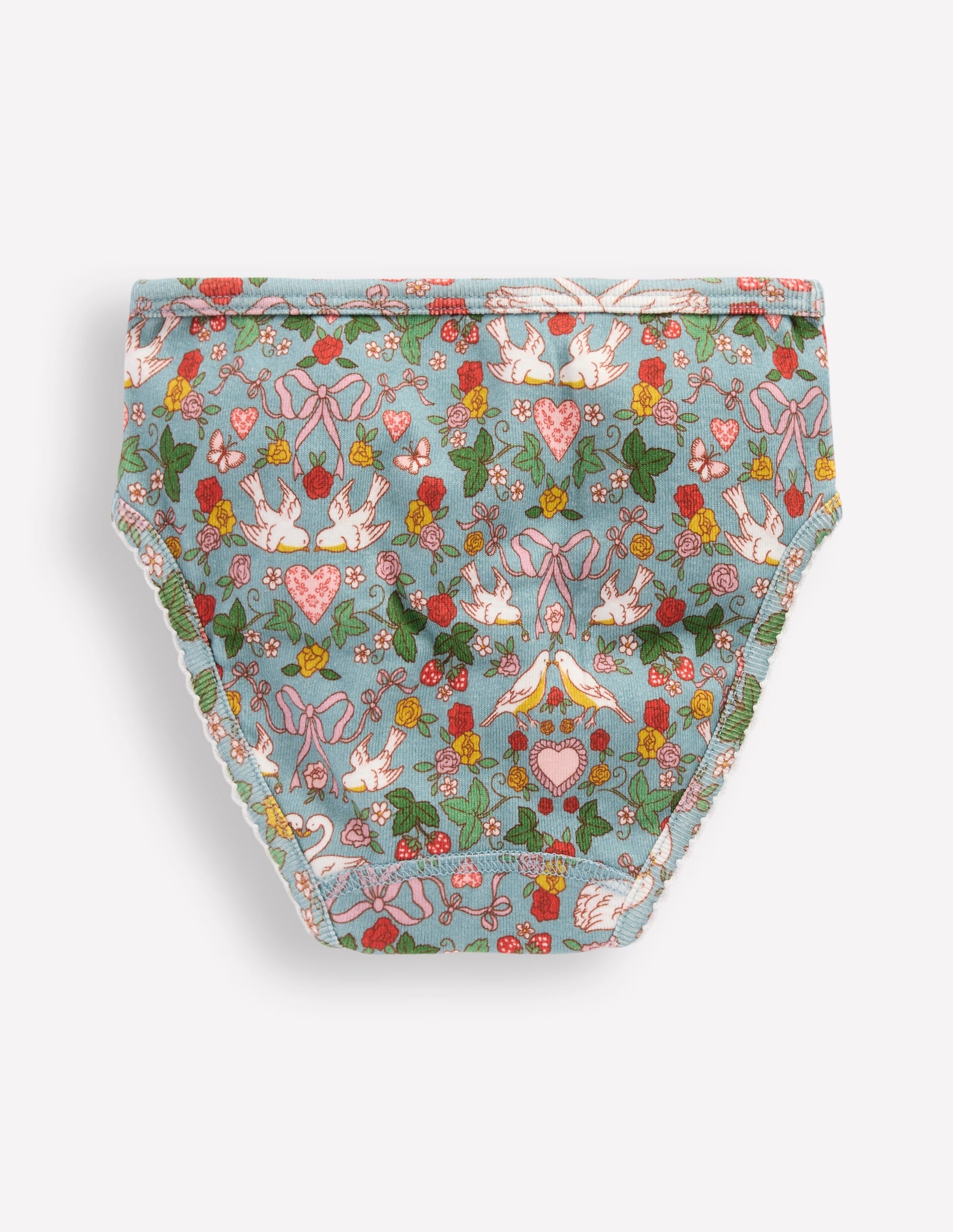 7-pack Pants-Festive Swans-2