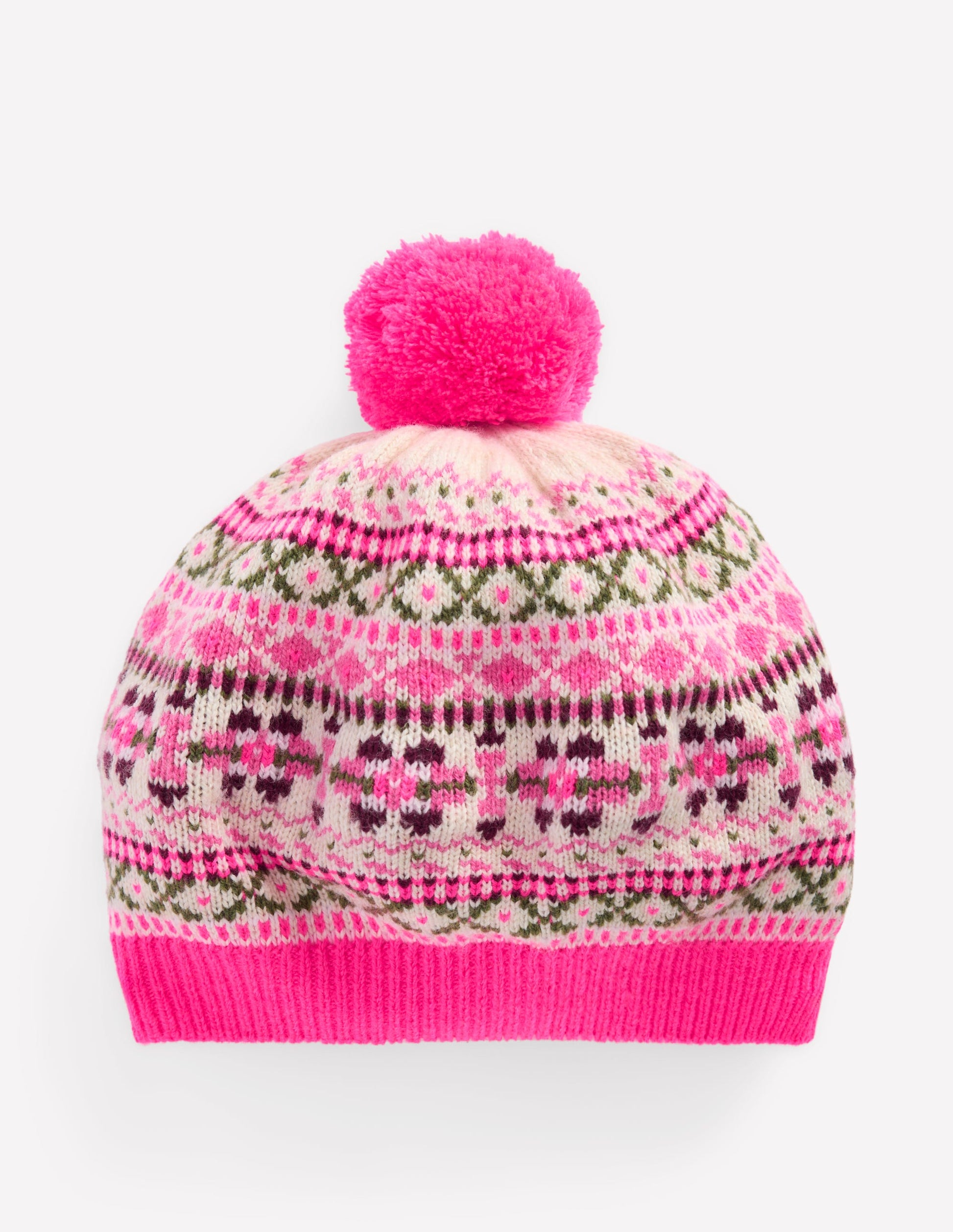 Fair Isle Beret-Heritage Fair Isle-2