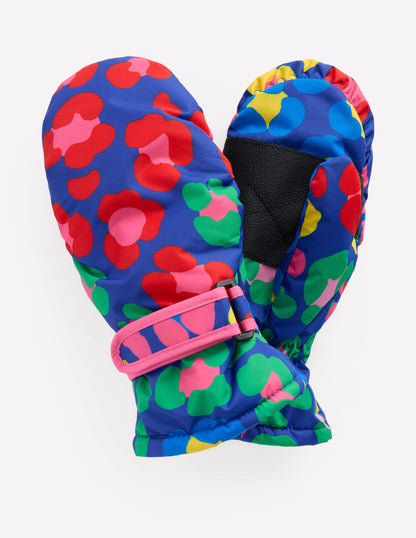 All-Weather Mittens-Multi Rainbow Leopard-1