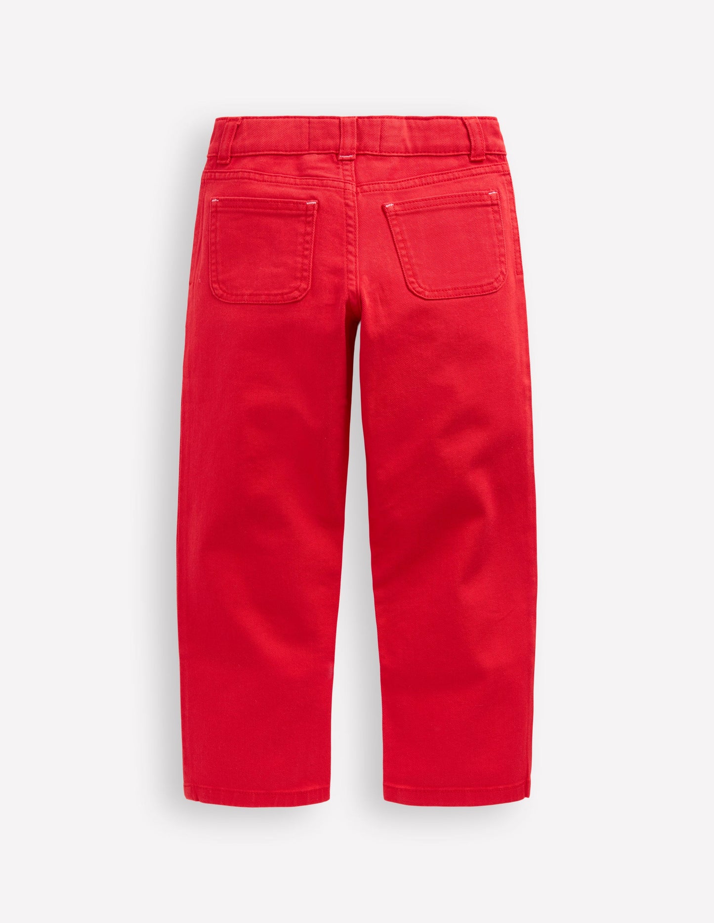 Patch Pocket Trouser-Poppy Red