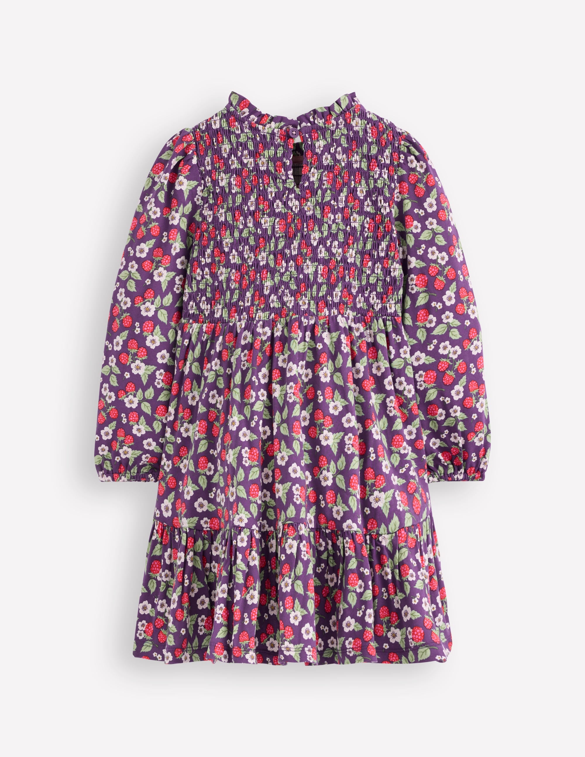 Aurora Long Sleeve Dress-Mystical Purple Vintage Berry - Image 2