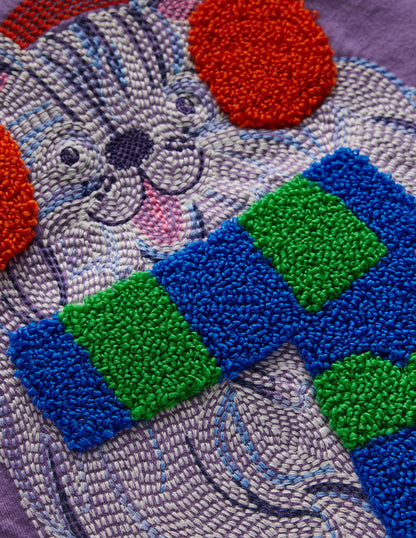 Long Sleeve Superstitch Tee-Aster Purple Dog-3