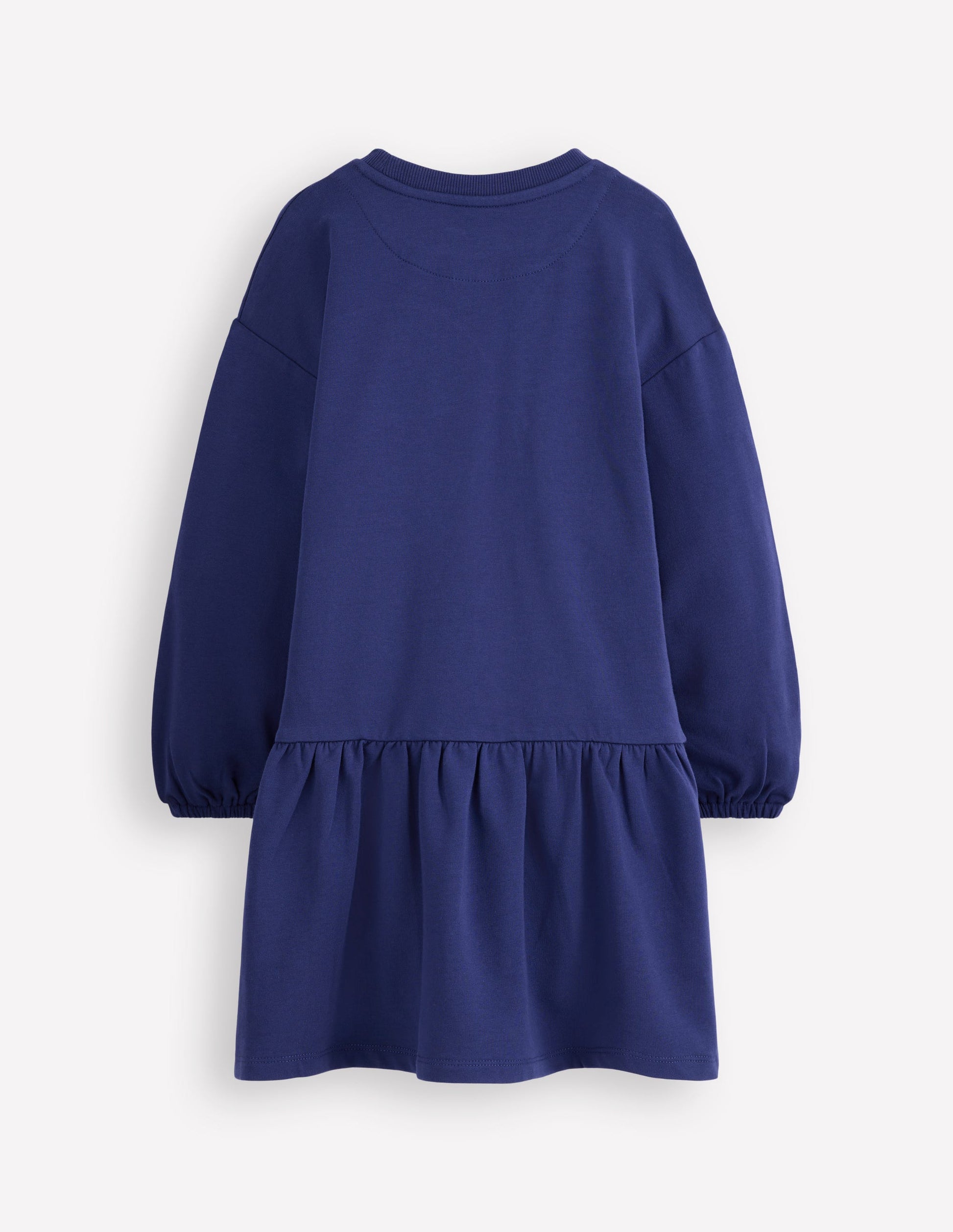 Logo Sweatshirt Dress-Starboard Blue Cherry-2