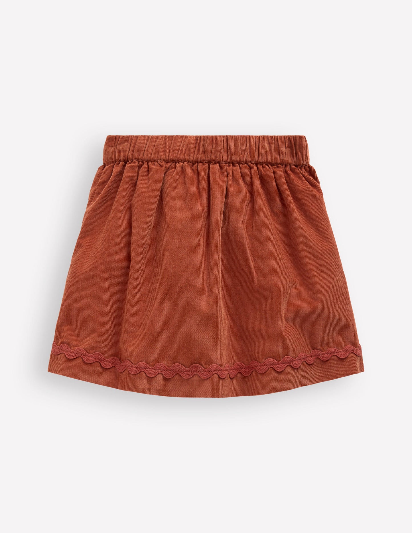 Ric Rac Skirt-Barn Red