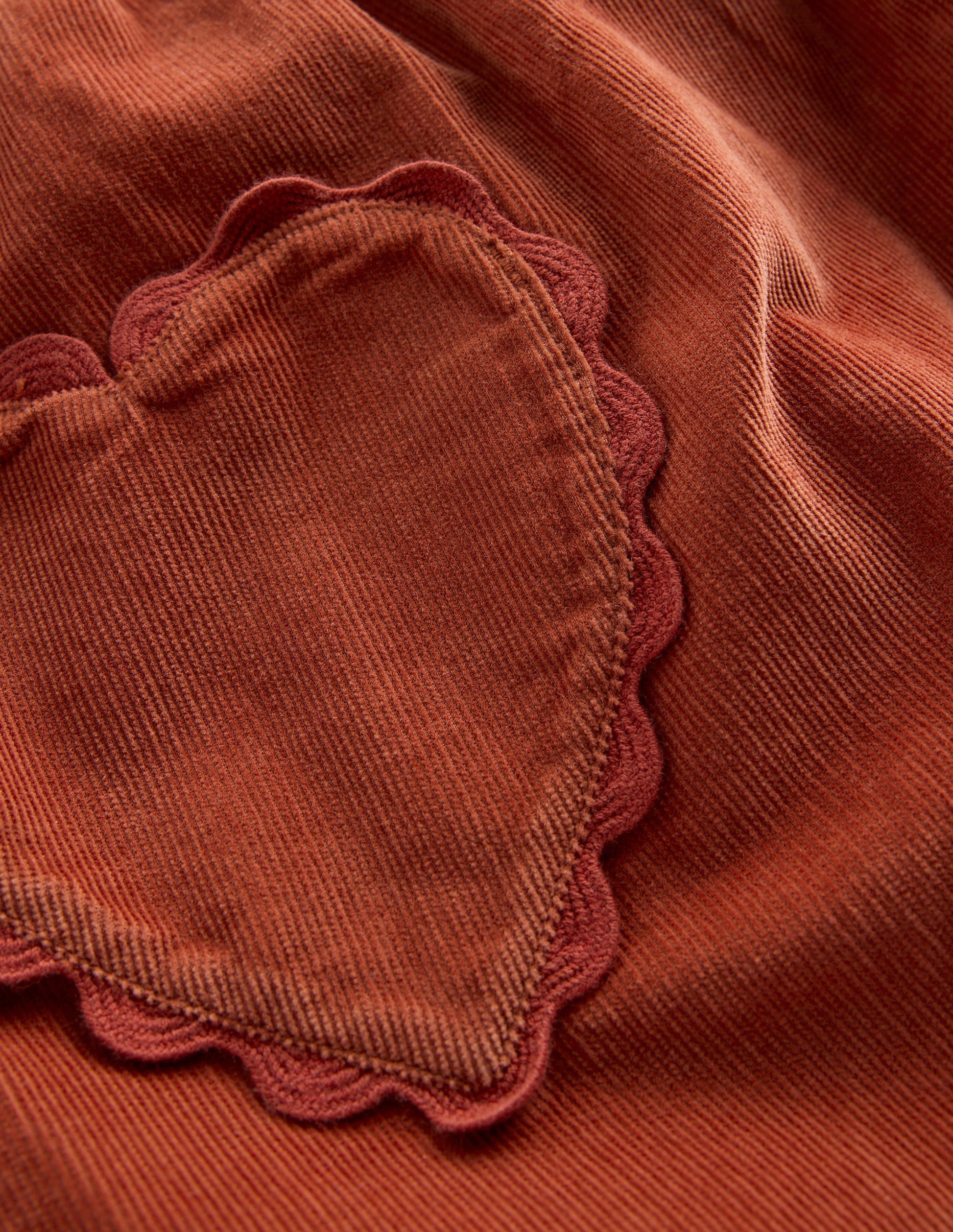 Ric Rac Skirt-Barn Red-3