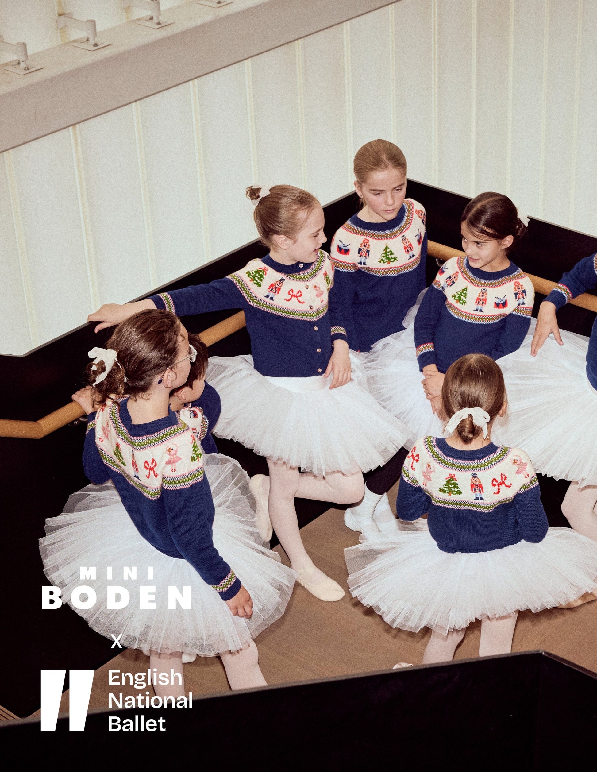 Edie Fair Isle Cardigan-Blue Nutcracker-4