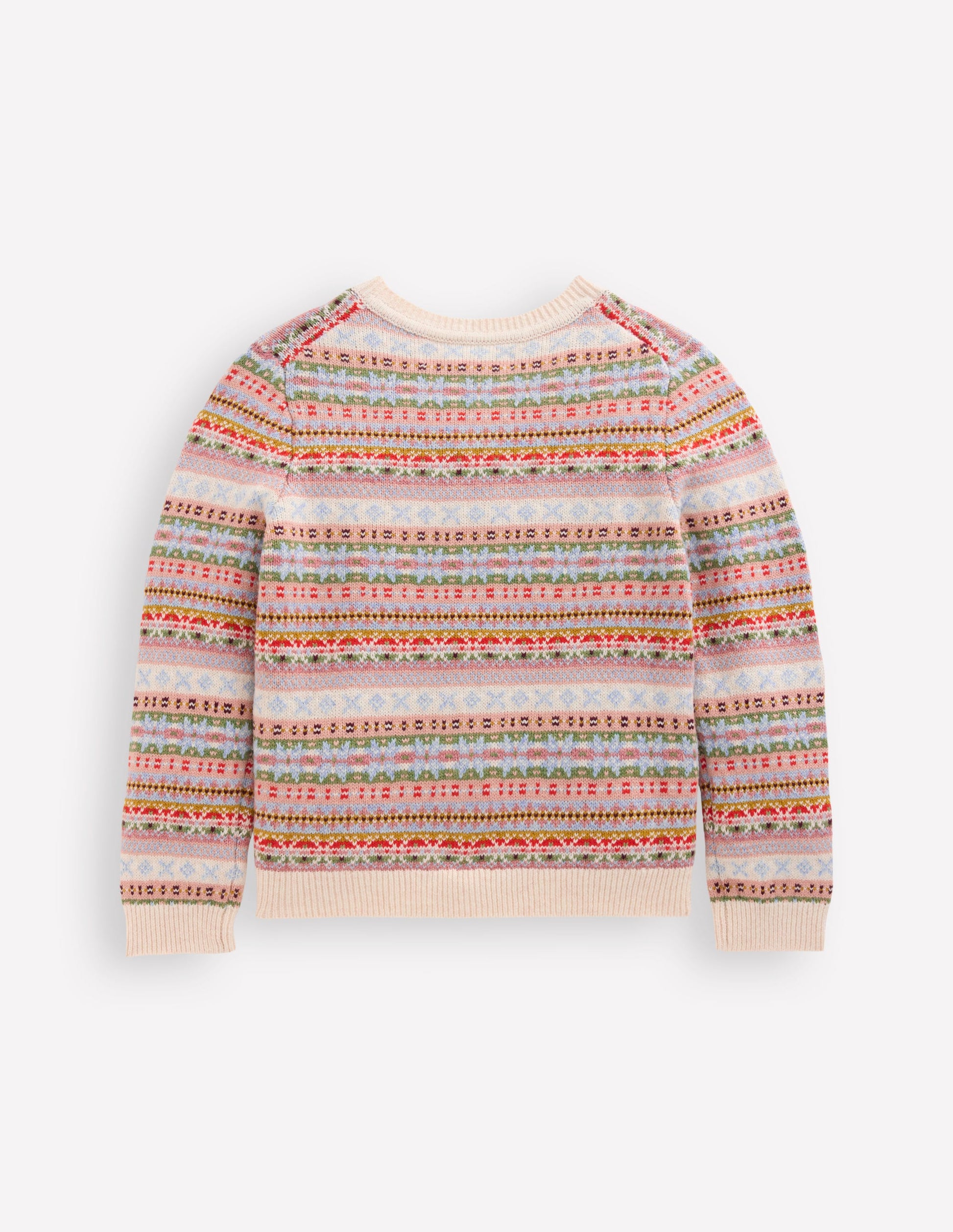 Edie Fair Isle Cardigan-Soft Multi-2