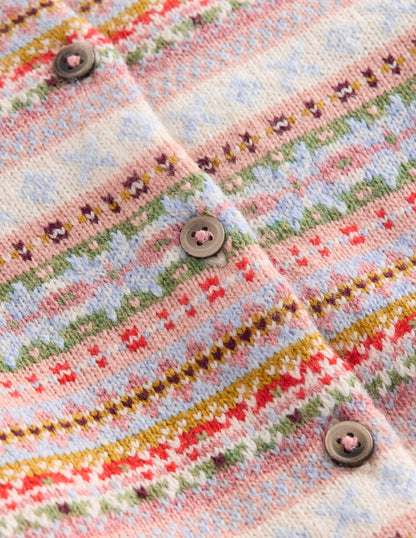 Edie Fair Isle Cardigan-Soft Multi-3