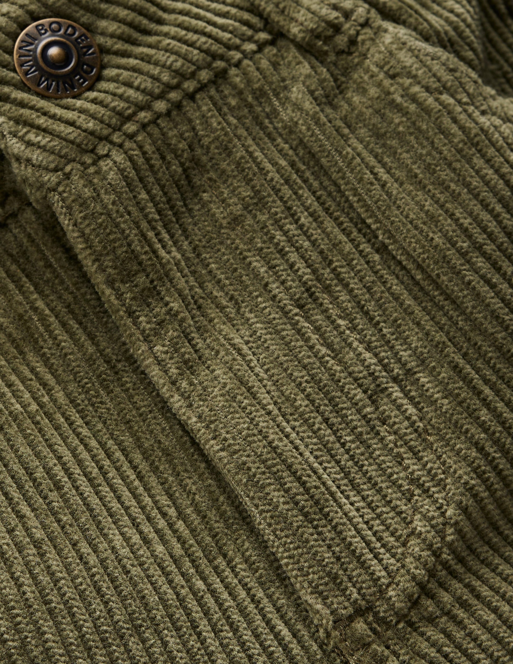 Wide Leg Trouser-Woodland Green-3