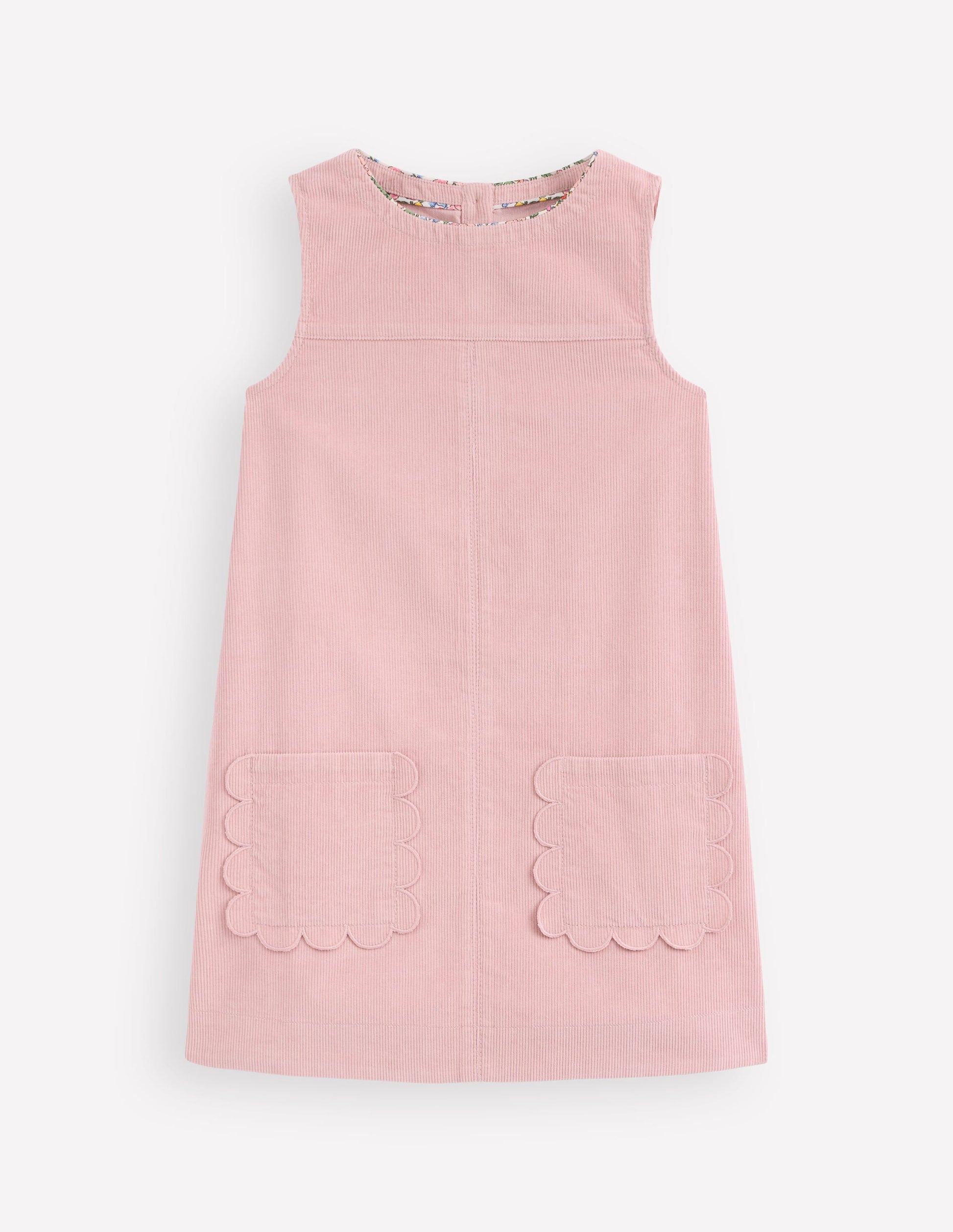 mini boden pinafore dress Saffy Cord Pinafore Dress-Vintage Pink