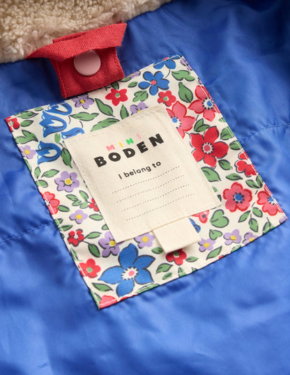 4-in-1 Waterproof Coat-Rapture Rose Flowerbed-4