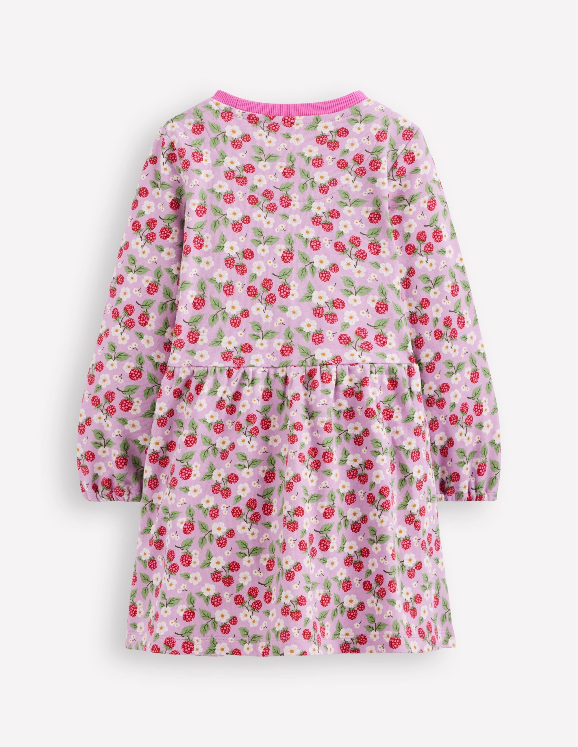 Minna Sweatshirt Dress-Soft Lavender Vintage Berry - Image 2