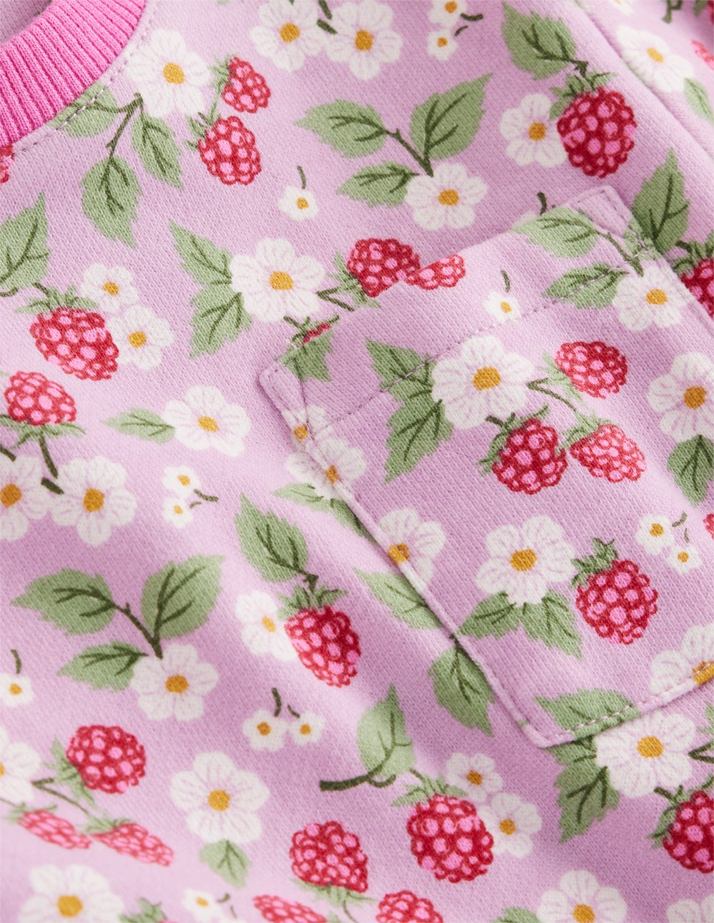 Loopback Sweat Dress-Soft Lavender Vintage Berry