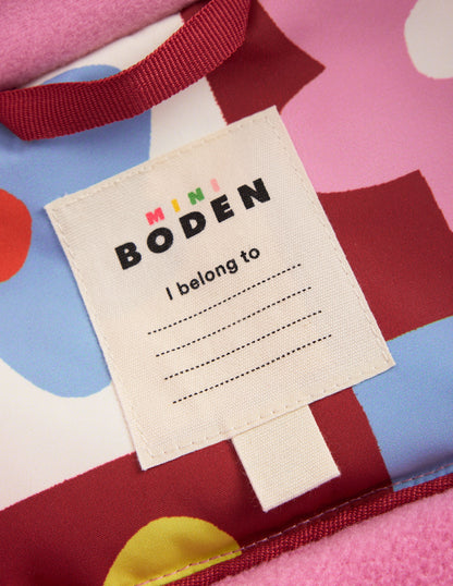 All-weather Waterproof Coat-Multi Flower Check-6