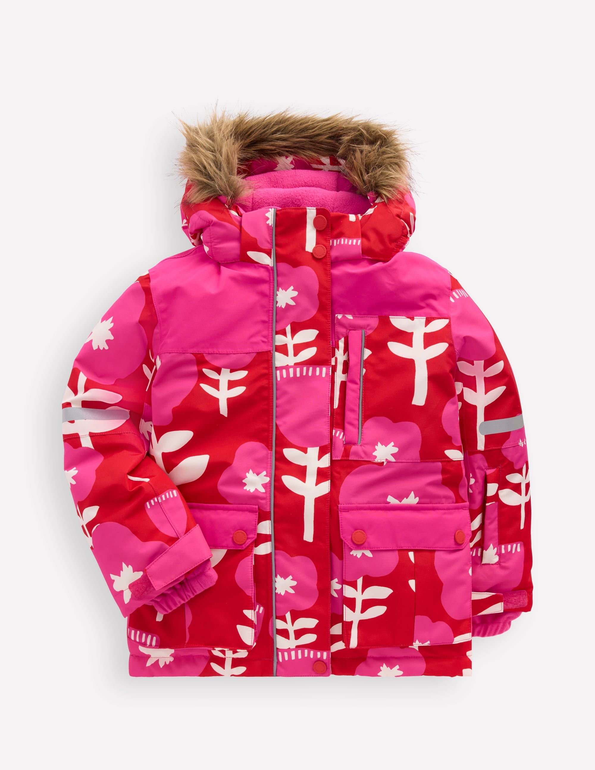 All-weather Waterproof Coat-Giant Pink - Image 1