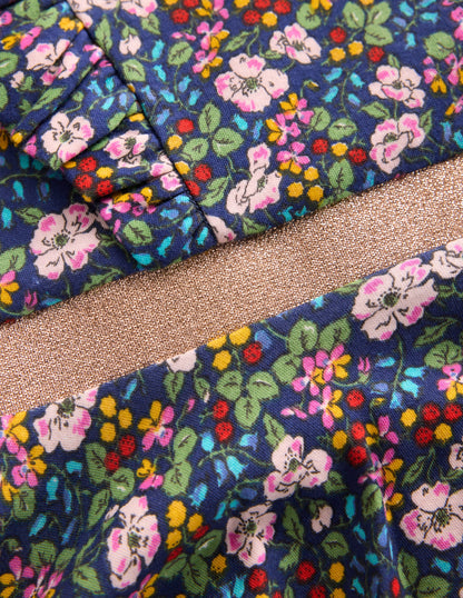 Cora Twirly Jersey Dress-Starboard Blue Berry Floral-3