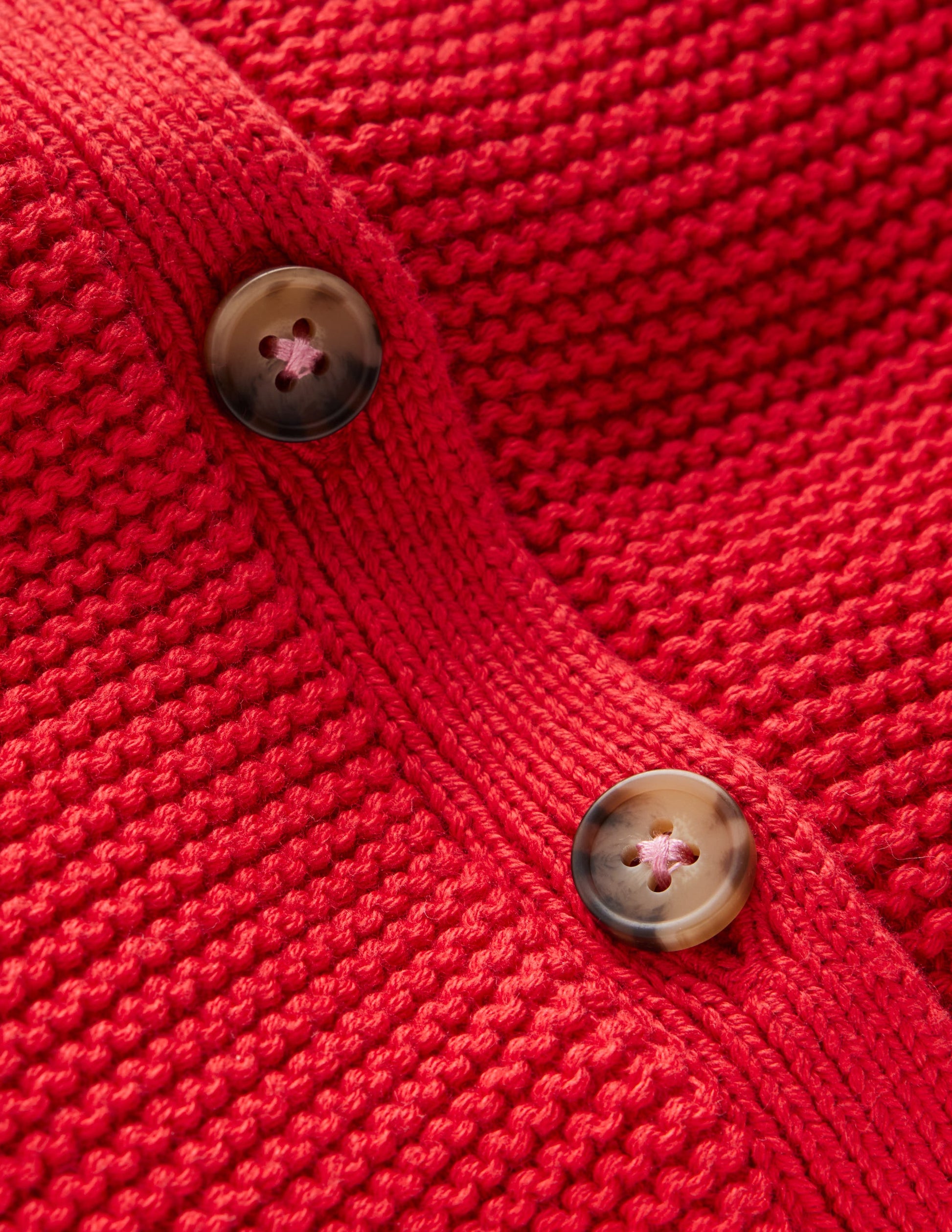 Collared Cardigan-Rockabilly Red-7