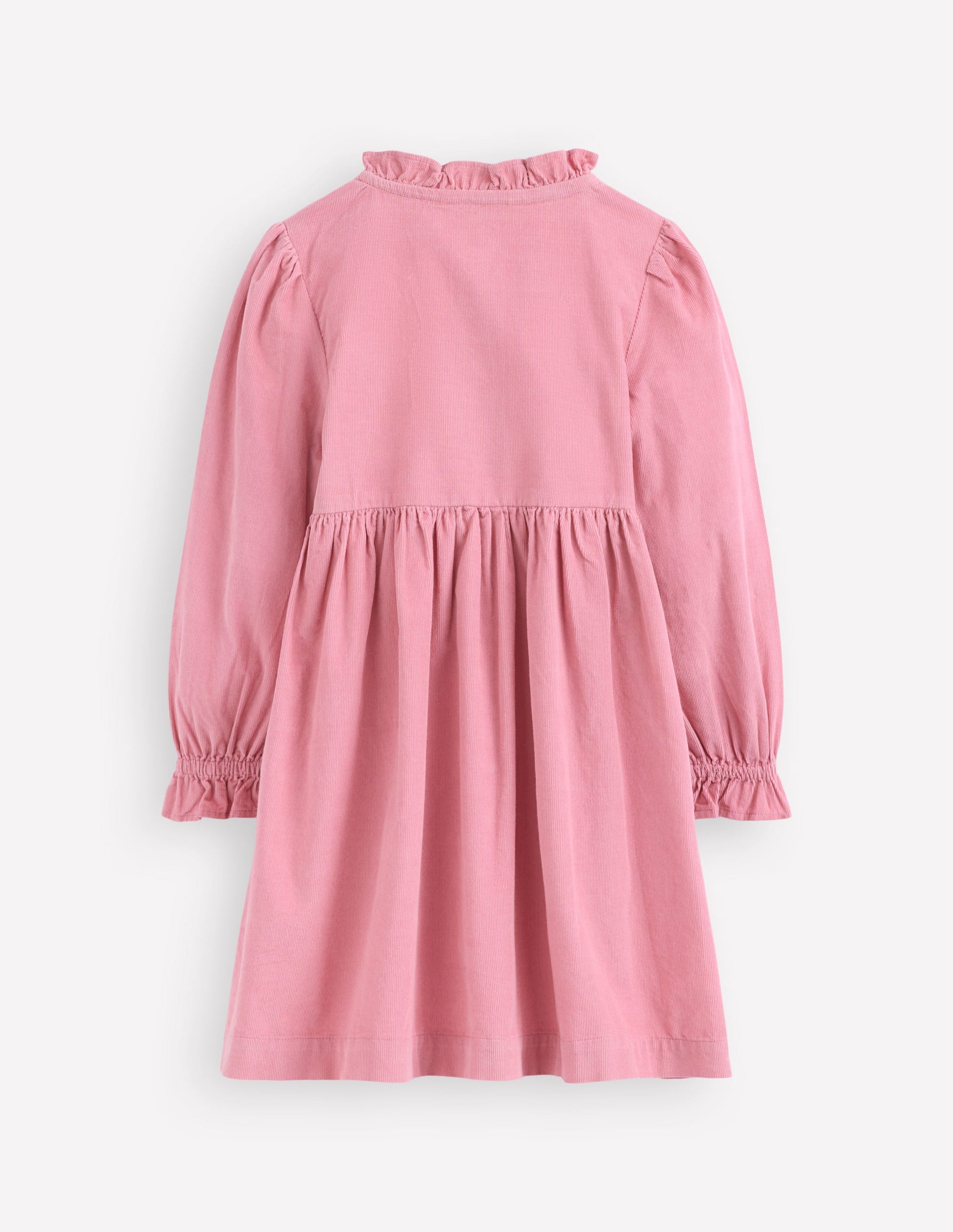 Suki Long Sleeve Smocked Dress-Formica Pink-4