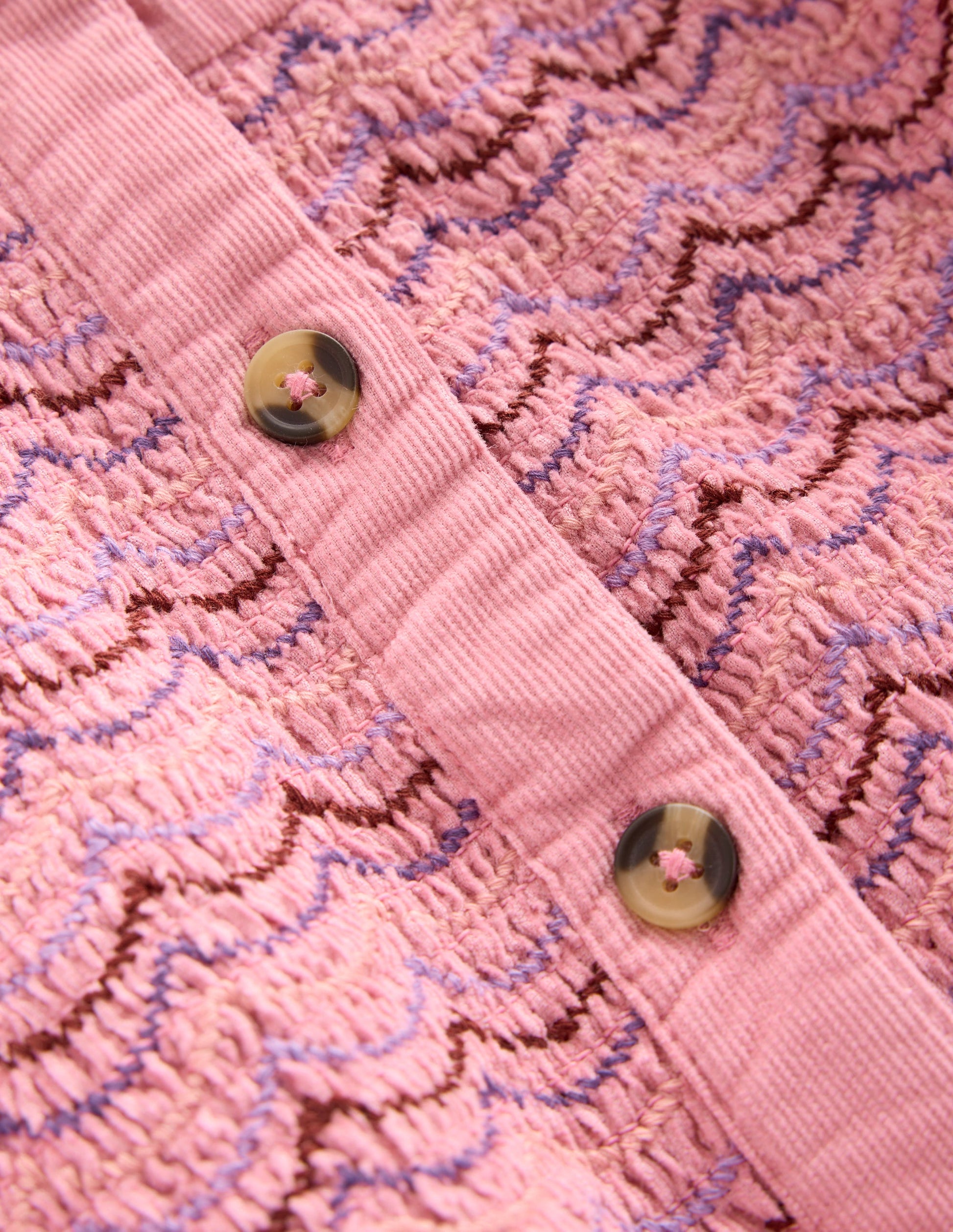 Suki Long Sleeve Smocked Dress-Formica Pink-5