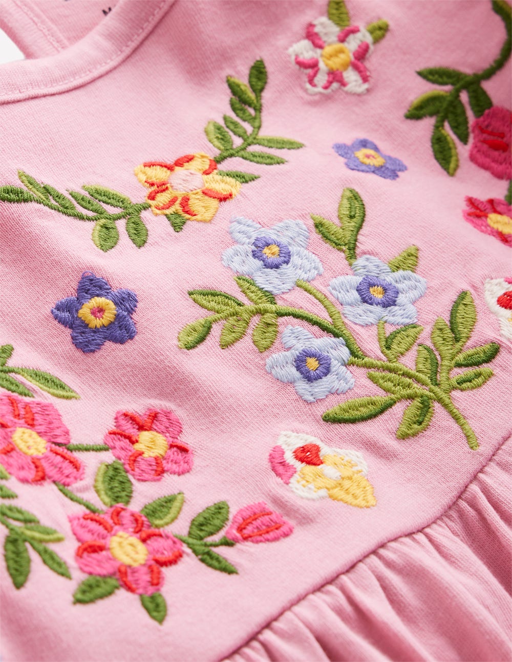 Embroidered Tunic Set-Formica Pink-3
