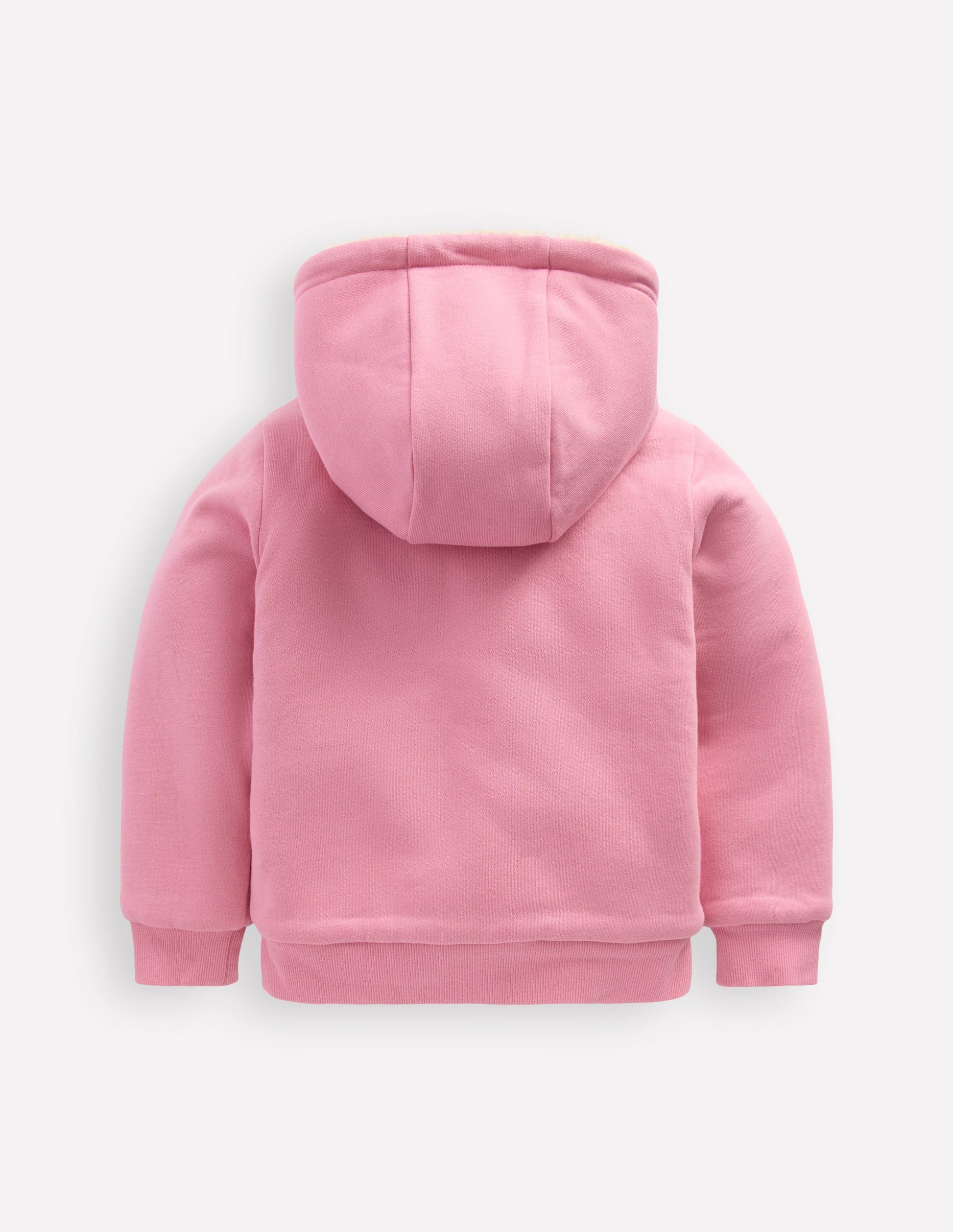 Reversible Borg Hoodie-Vintage Mauve/Kingfisher Blue-2