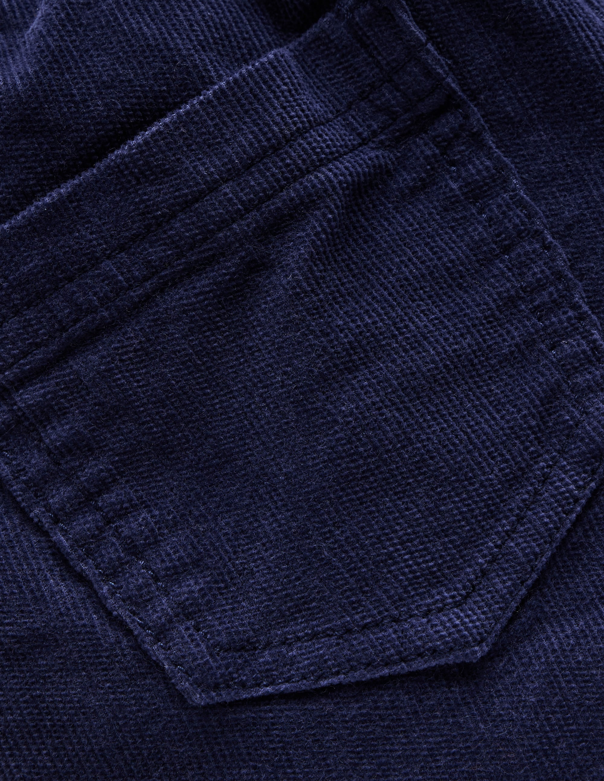 Flared Cord Leggings-College Navy - Image 4