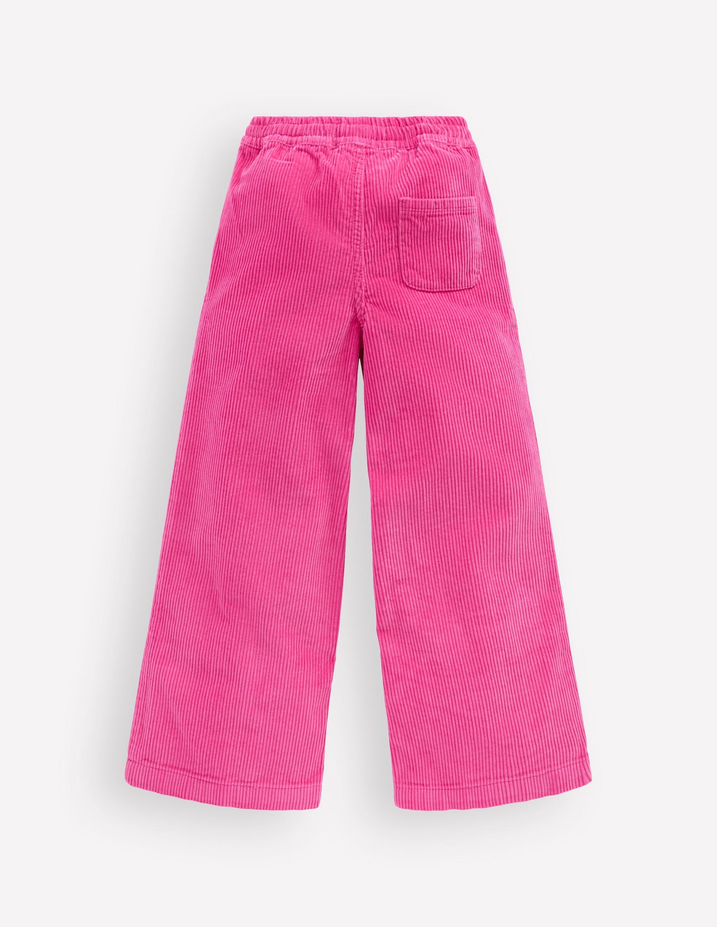 Relaxed Cord Trousers-Raspberry Pink