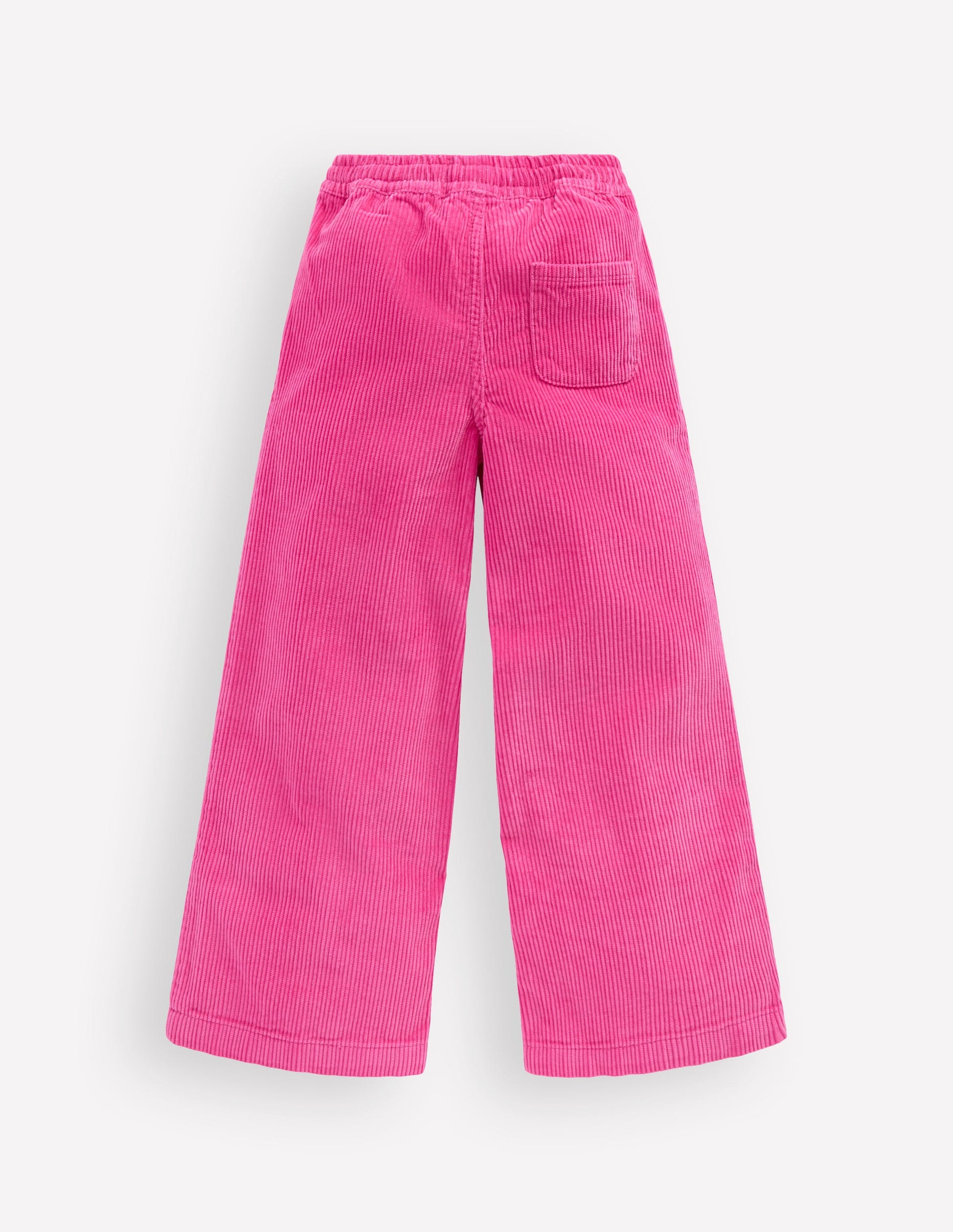 Relaxed Cord Trousers-Raspberry Pink-2