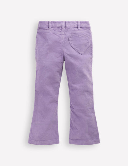 Kick Flare Trouser-Aster Purple-2