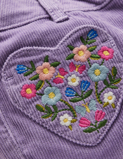 Kick Flare Trouser-Aster Purple-3