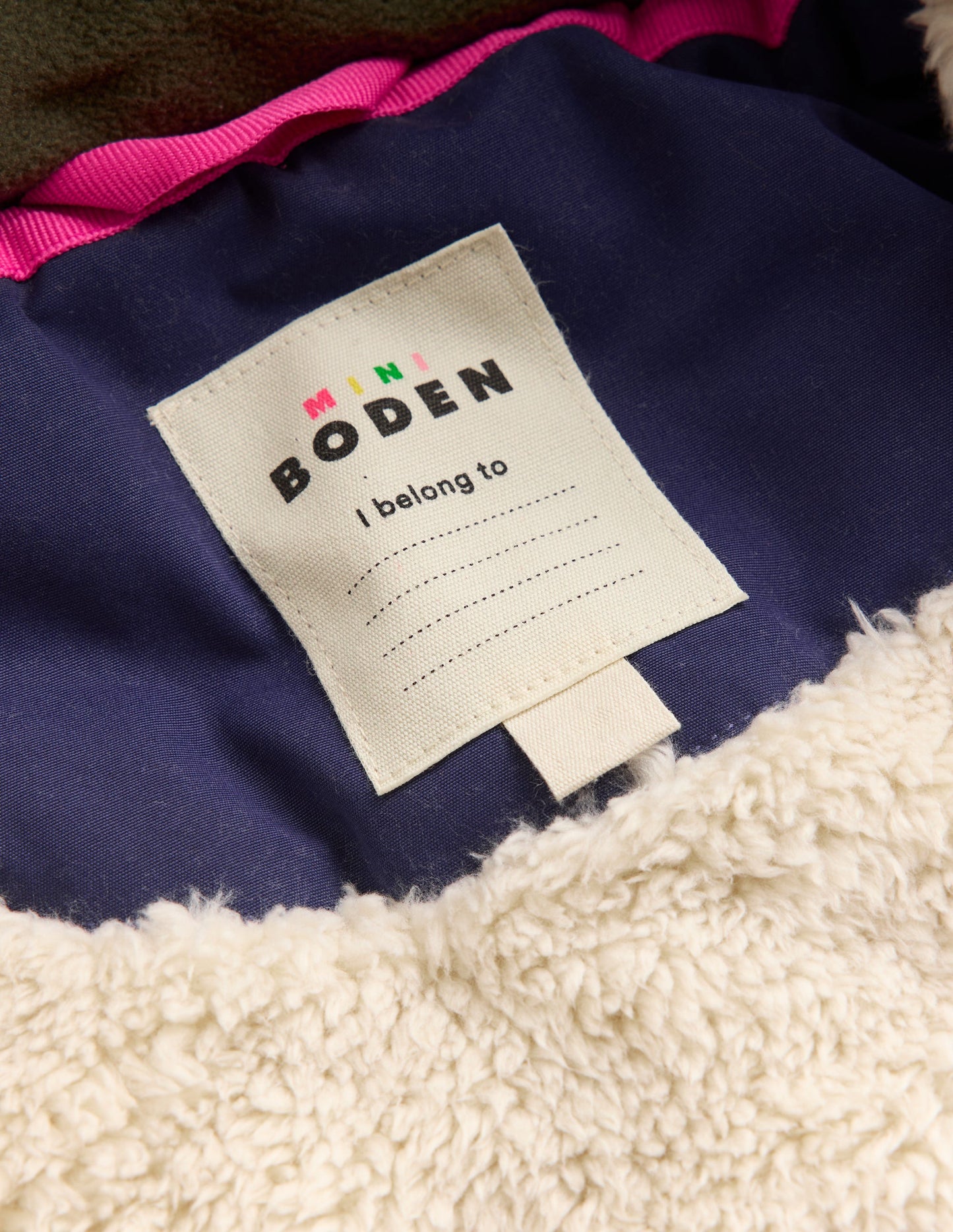 Joni Quilted Parka Coat-Multi Colourblock