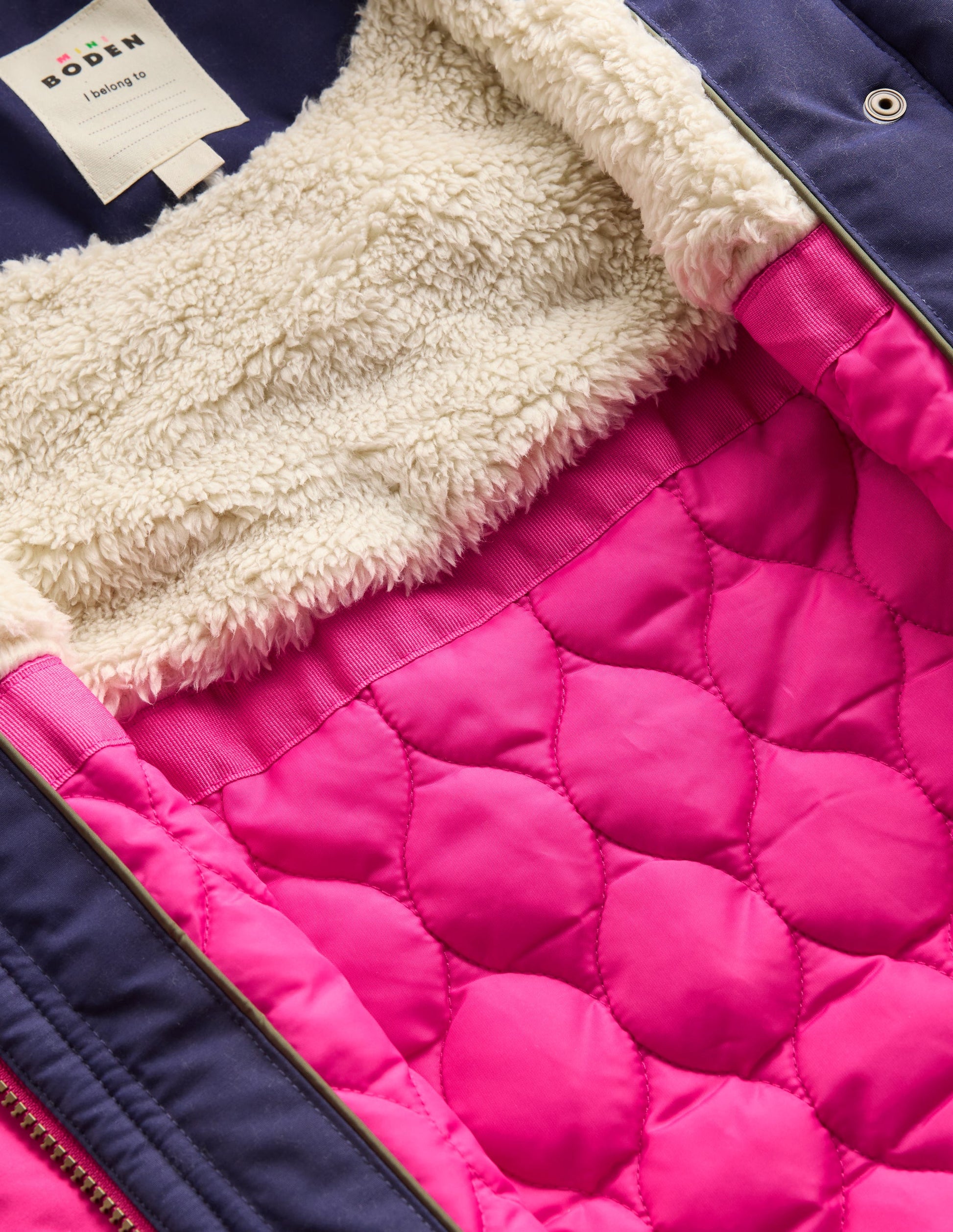 Joni Quilted Parka Coat-Multi Colourblock-5