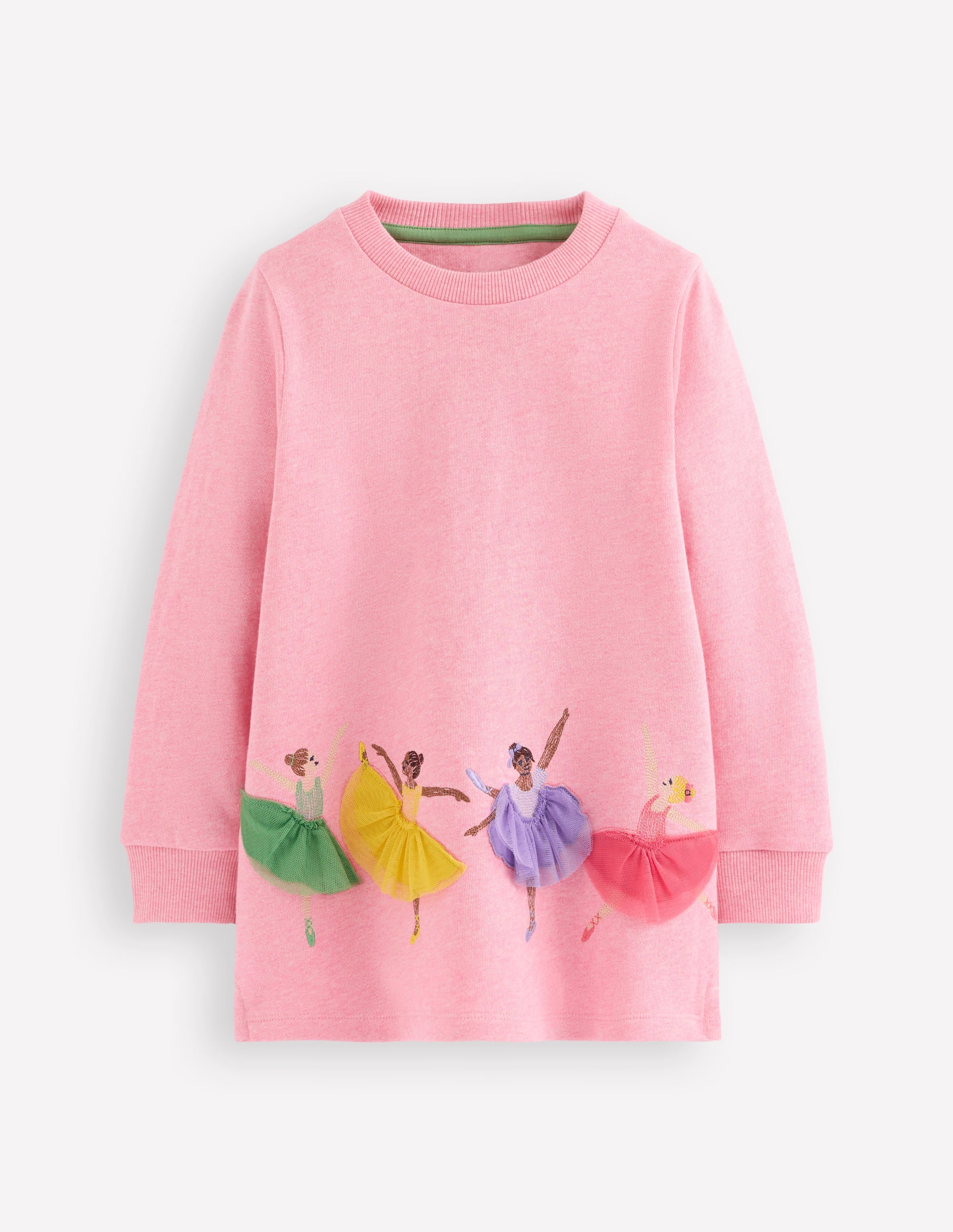 Applique Tunic-Pink Ballerinas - Image 1