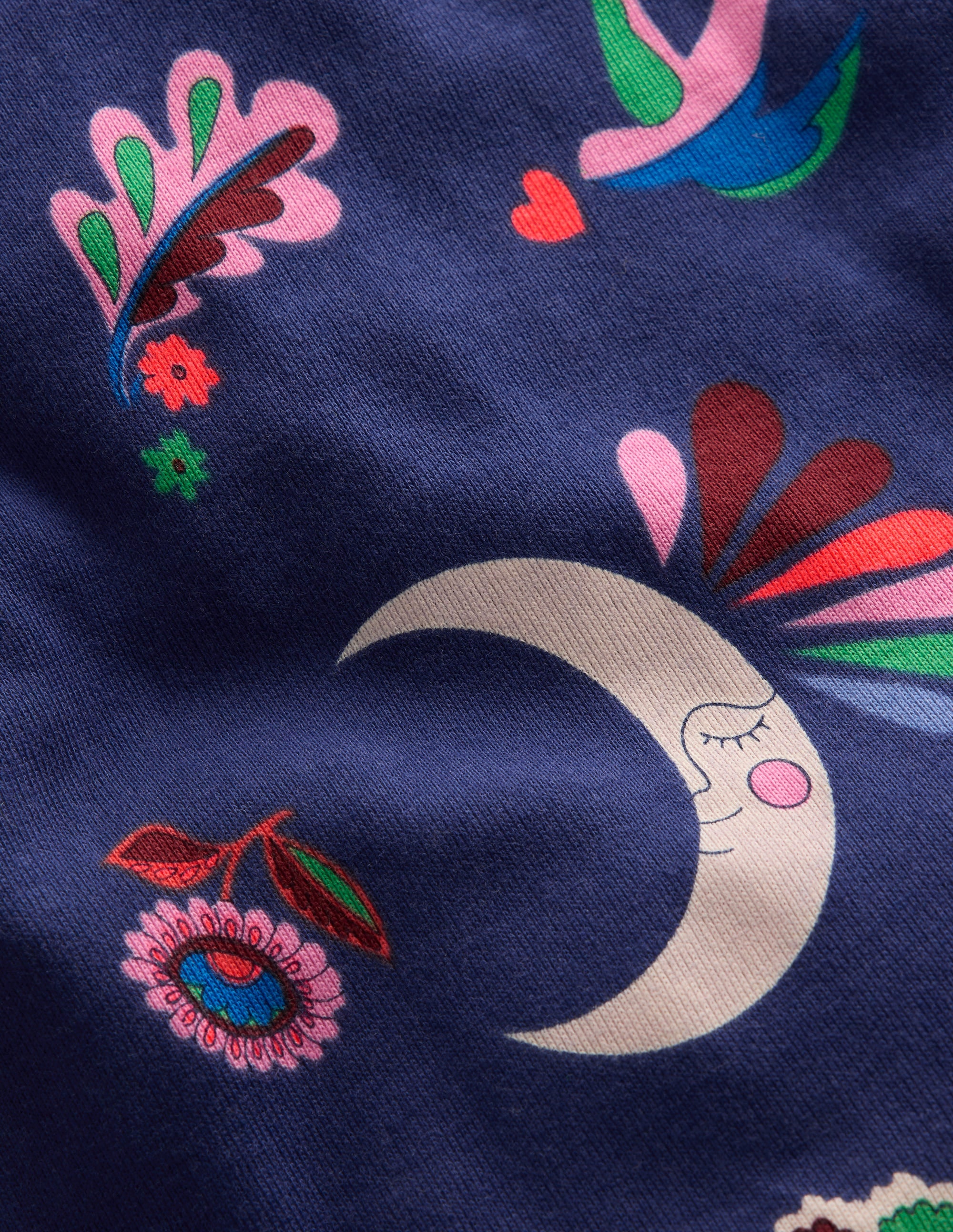 Snug Glow-in-the-dark Pyjamas-Starboard Blue Celestial - Image 3