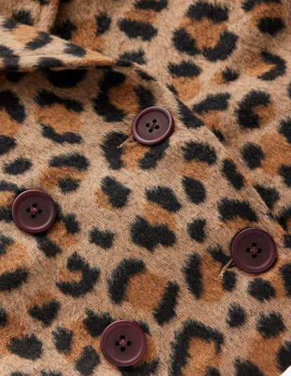 Pea Coat-Large Leopard Spot-3