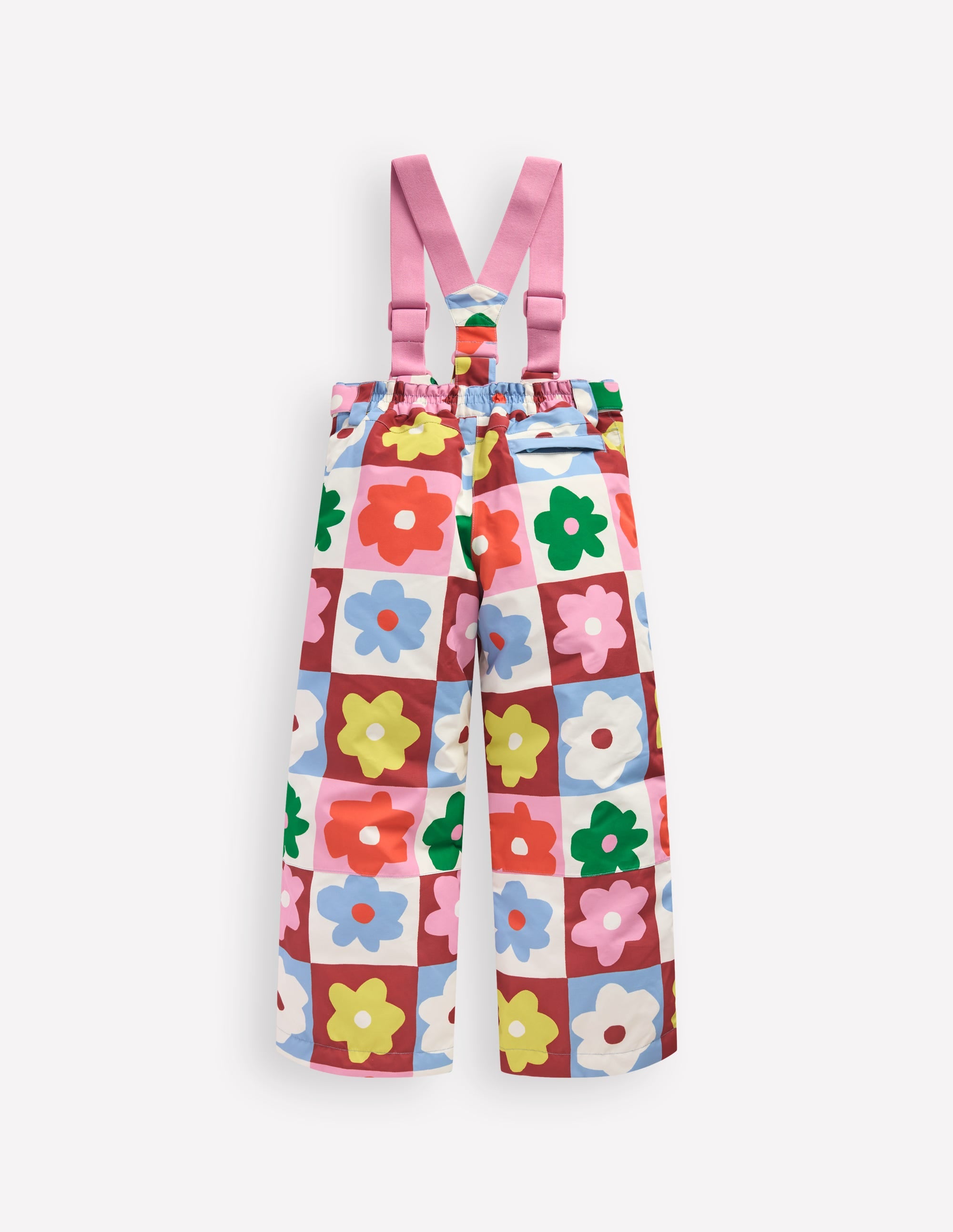 All Weather Waterproof Trouser-Multi Flower Check - Image 2