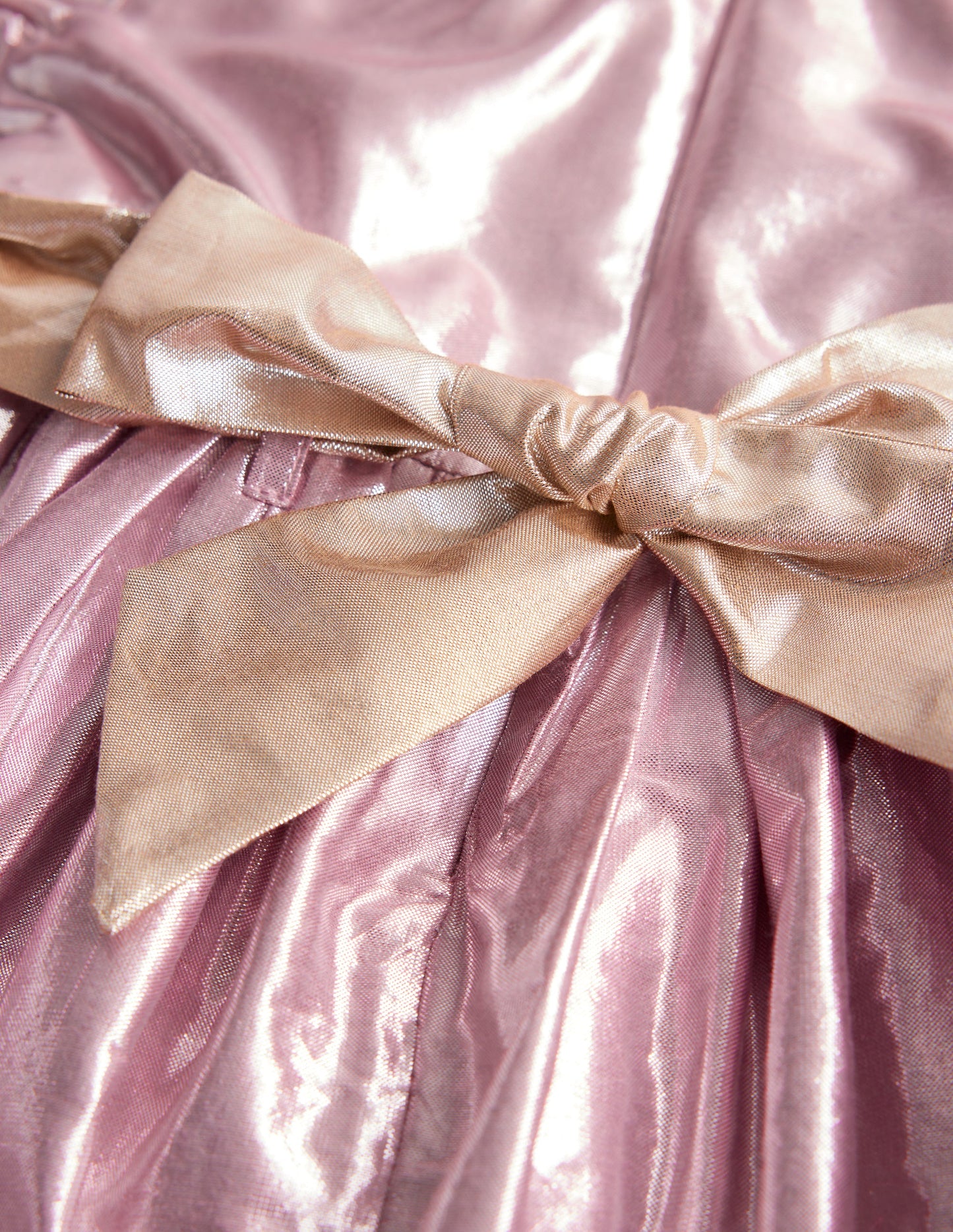 Fit & Flare Party Dress-Pink