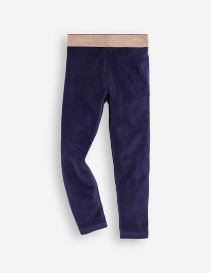 Velvet Leggings-Starboard Blue-1