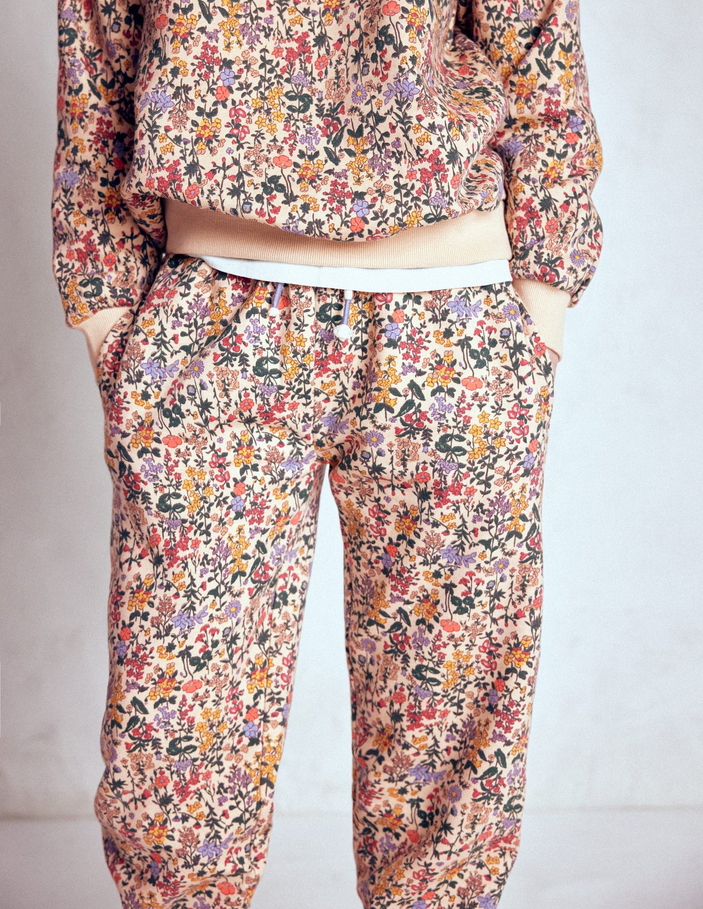 Printed Cosy Joggers-Ditsy Floral