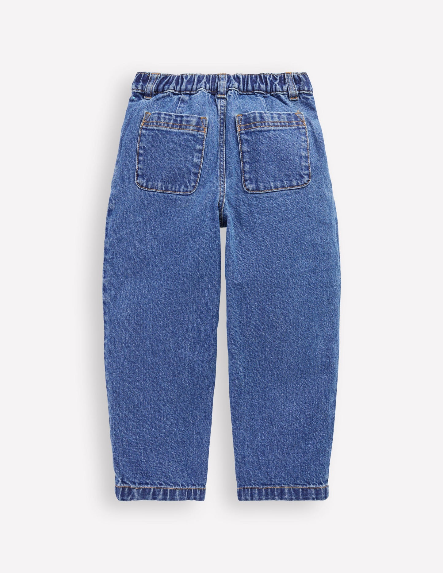 Pleat Jeans-Mid Vintage Denim