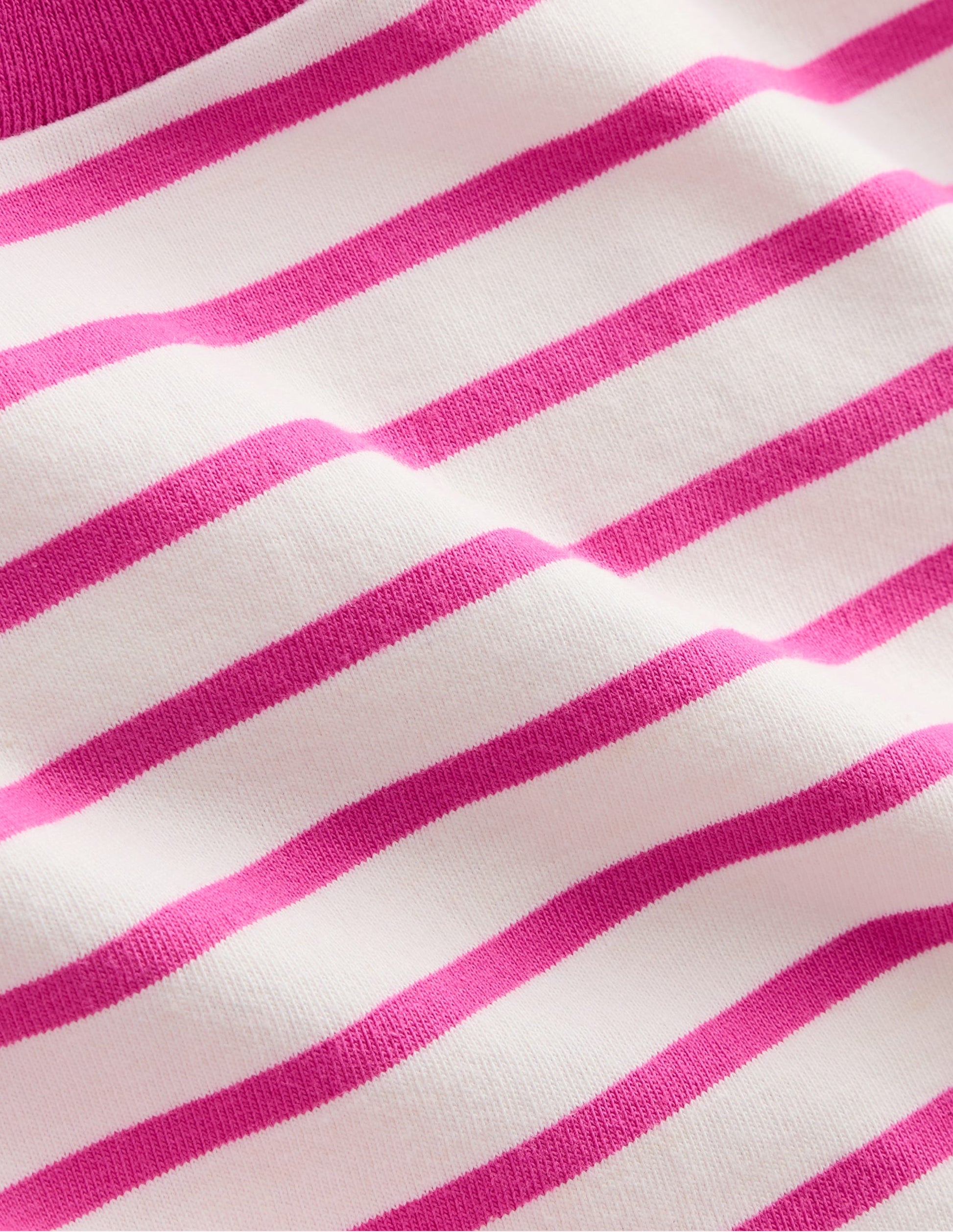 Long Sleeve Relaxed Breton-Tickled Pink/Ivory-3