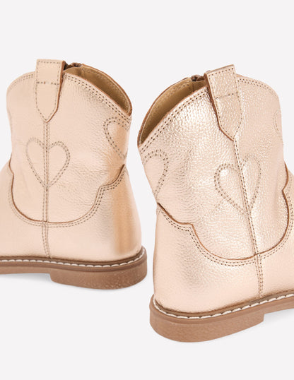 Western Boots-Gold-3