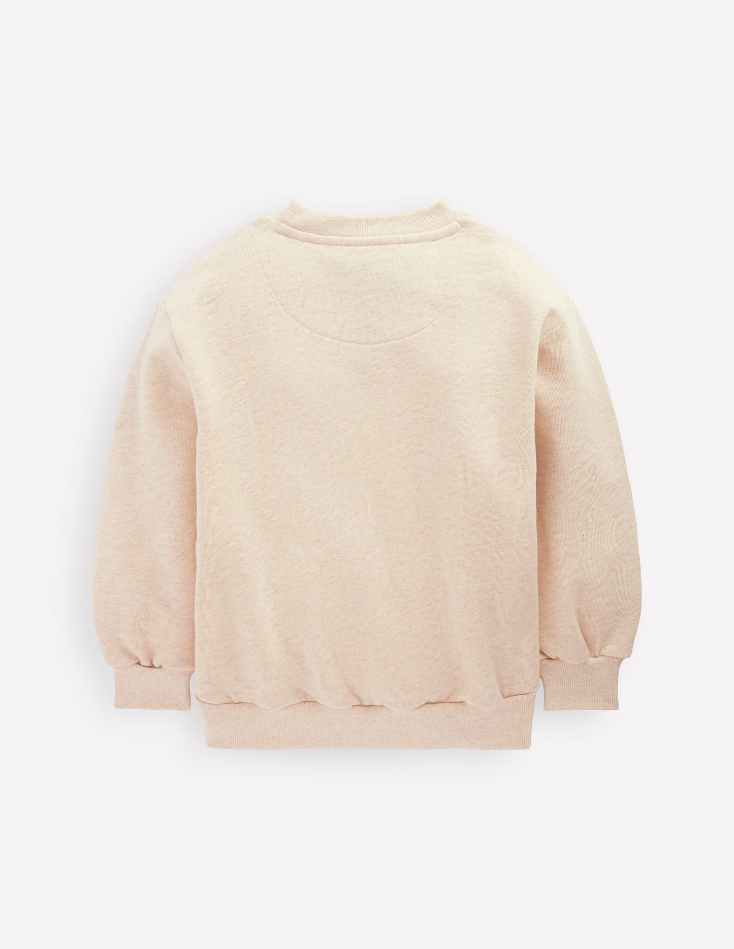 Bobbie Appliqué Sweatshirt-Ivory Rainbows