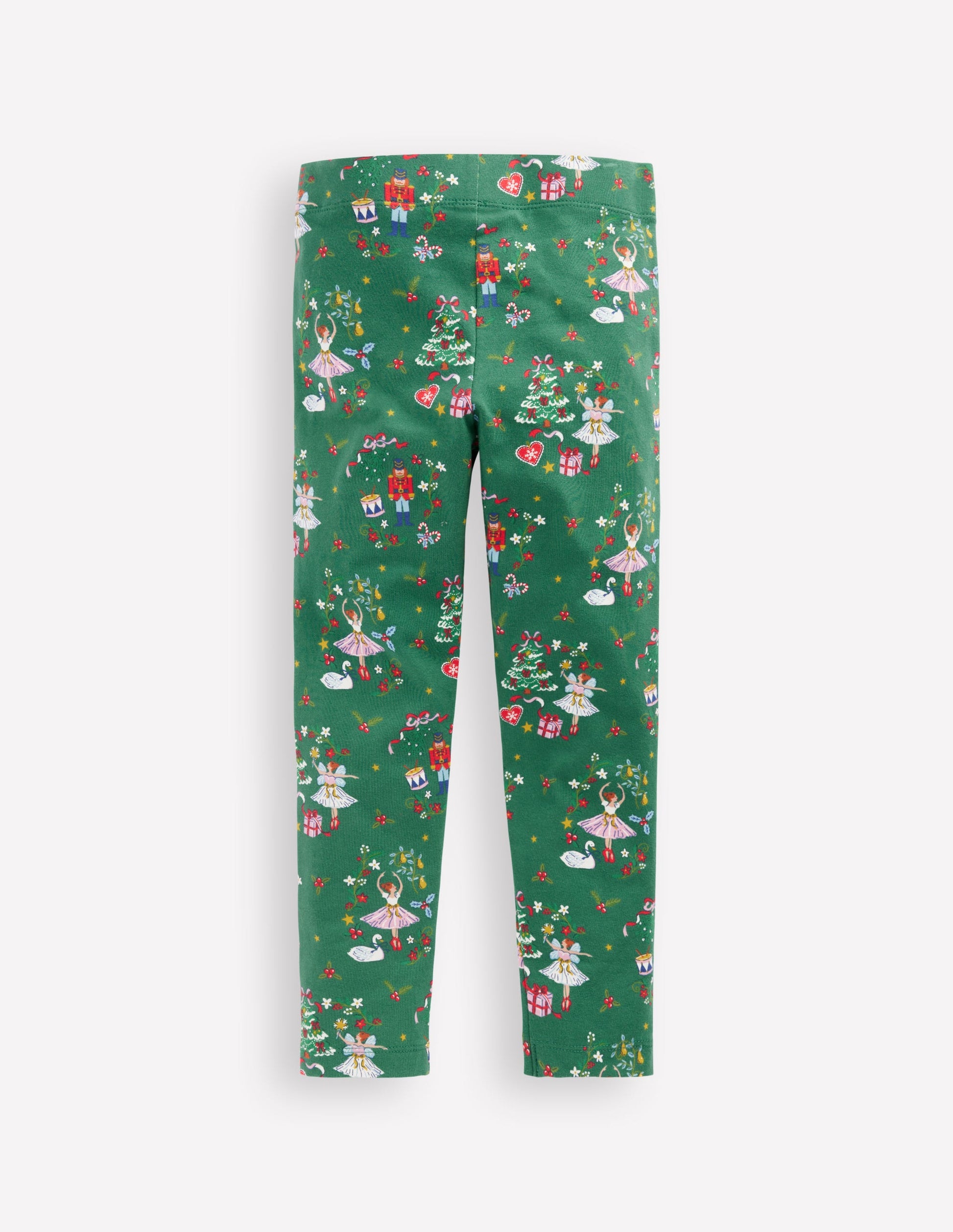 Fun Leggings-Jewel Green Christmas-2