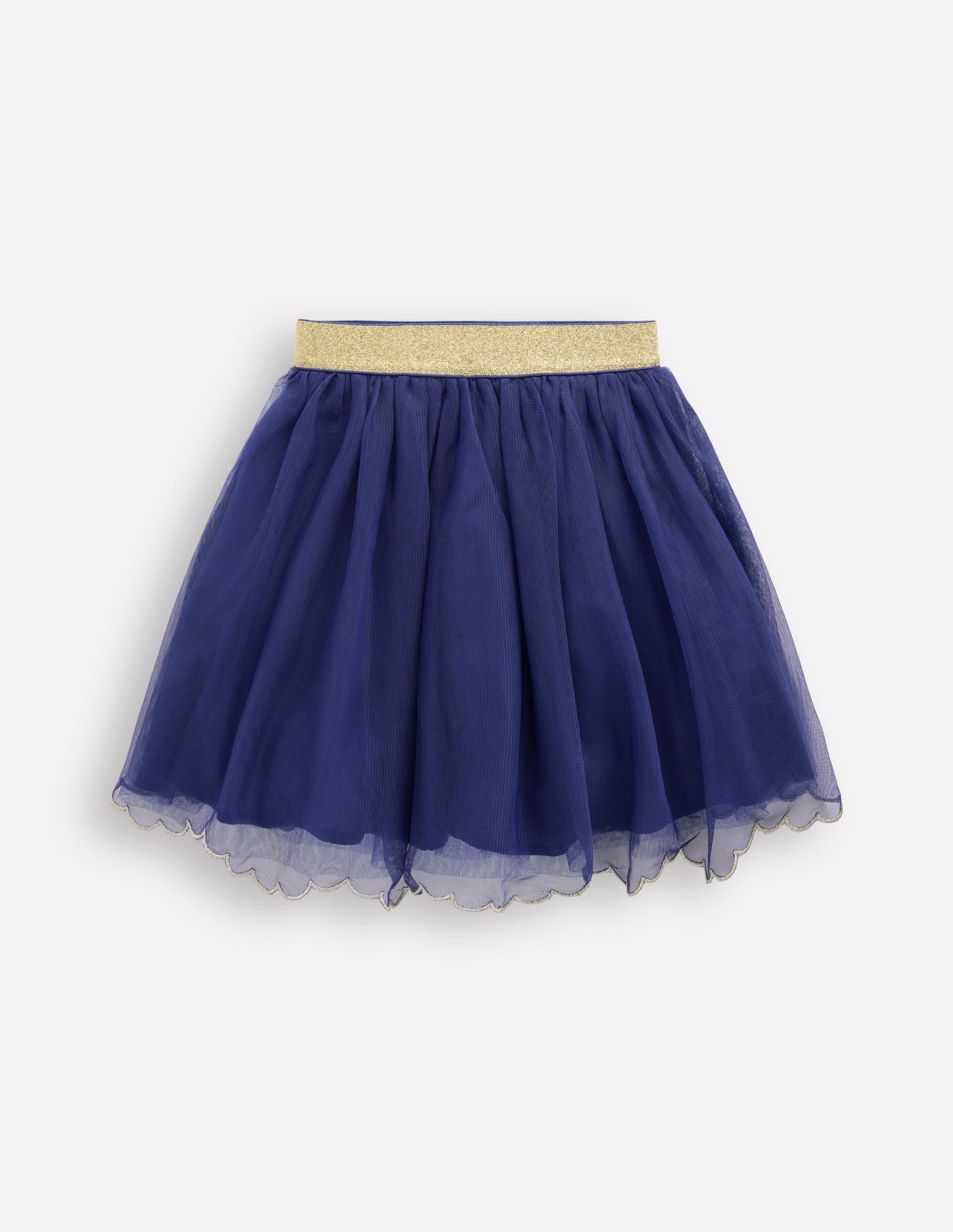 Appliqué Tulle Skirt-Starboard Blue Nutcracker - Image 2
