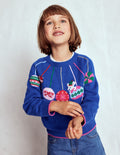 Fun Logo Jumper-College Navy Baubles