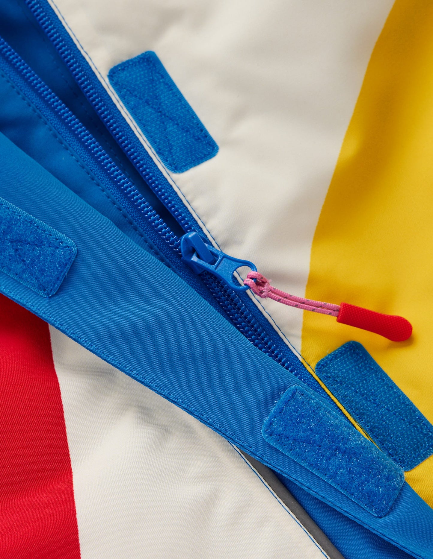 All-weather Waterproof Coat-Multi Rainbow Stripe