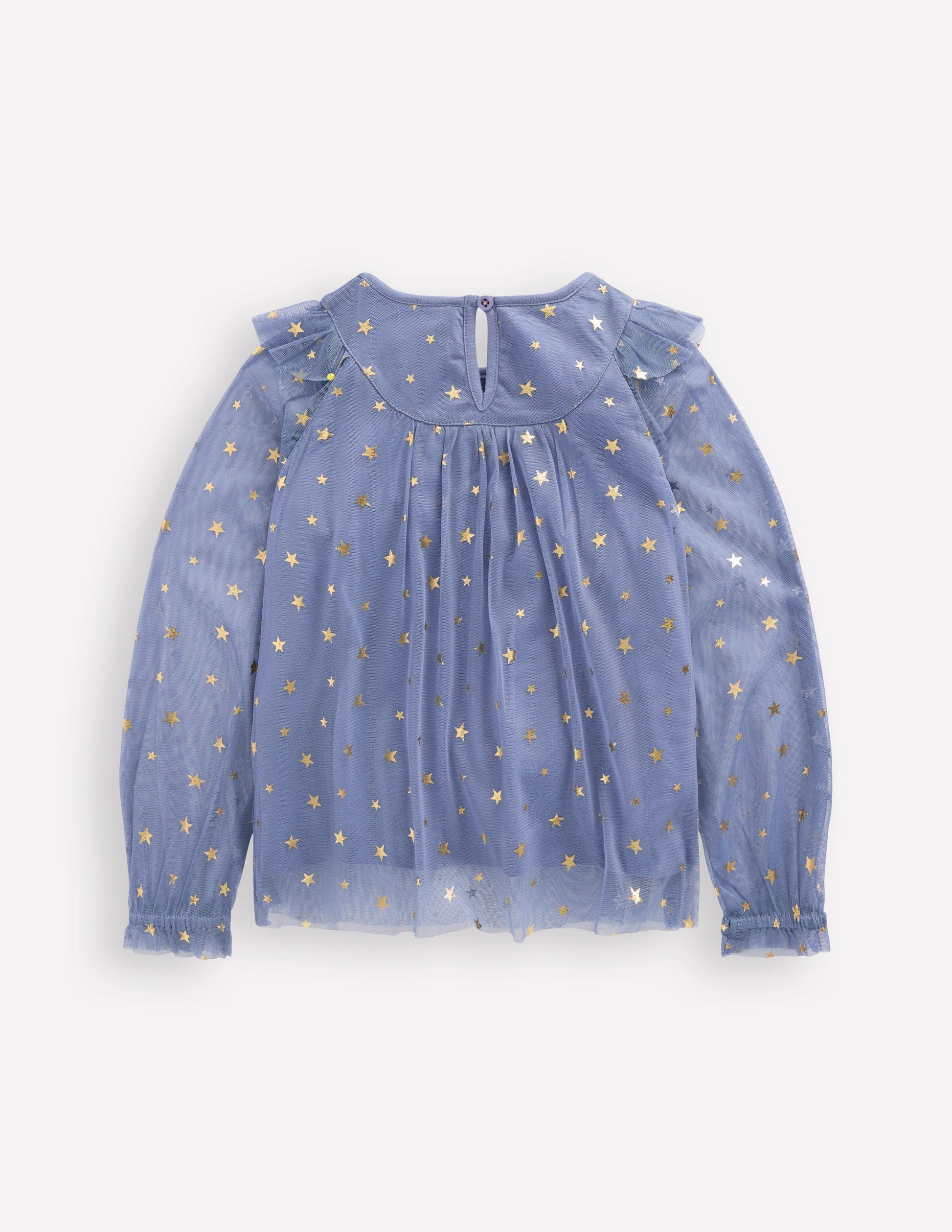 Tulle Party Top-Stormbolt Blue Stars-2
